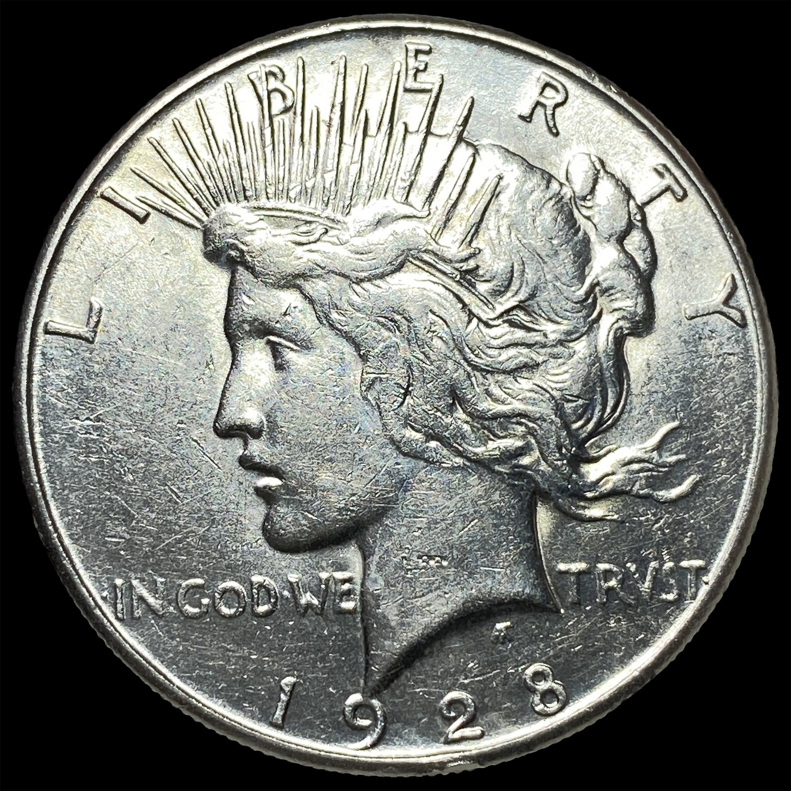 1928-S Silver Peace Dollar UNCIRCULATED (1 of 2)