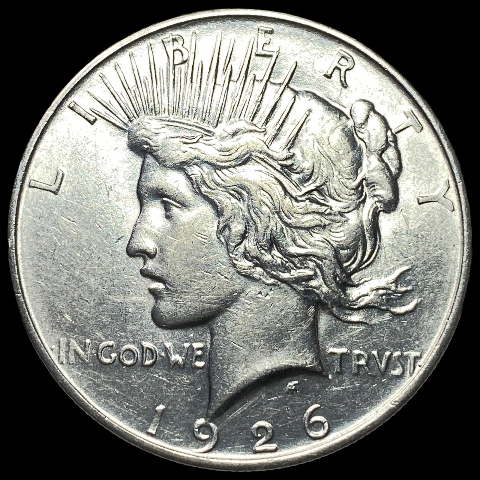 1926 Silver Peace Dollar CLOSELY UNCIRCULATED: 1926 Silver Peace Dollar CLOSELY UNCIRCULATED