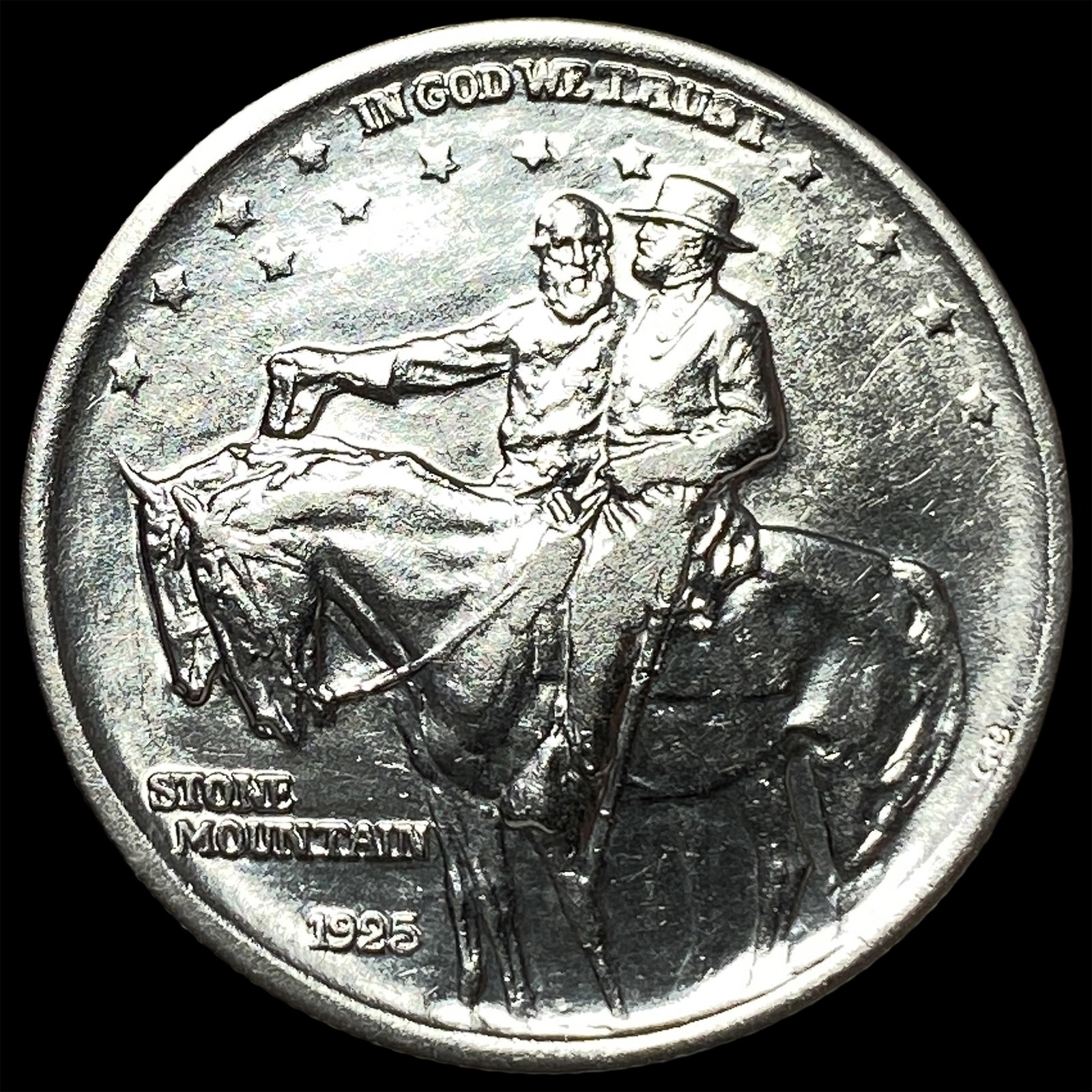 1925 Silver Stone Mountain Half Dollar UNCIRCULATED: 1925 Silver Stone Mountain Half Dollar UNCIRCULATED
