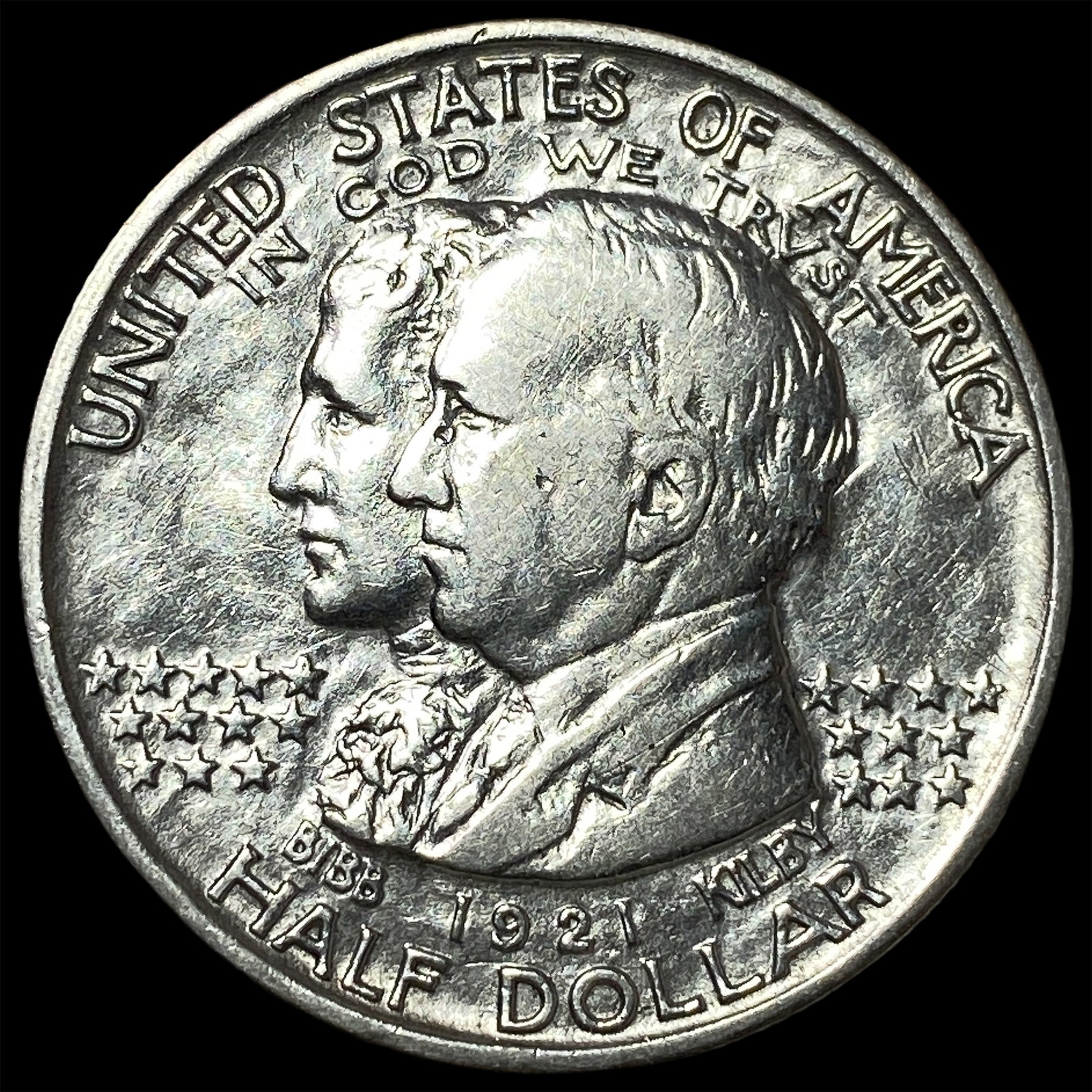 1921 Alabama Centennial Silver Half Dollar UNCIRCULATED: 1921 Alabama Centennial Silver Half Dollar UNCIRCULATED