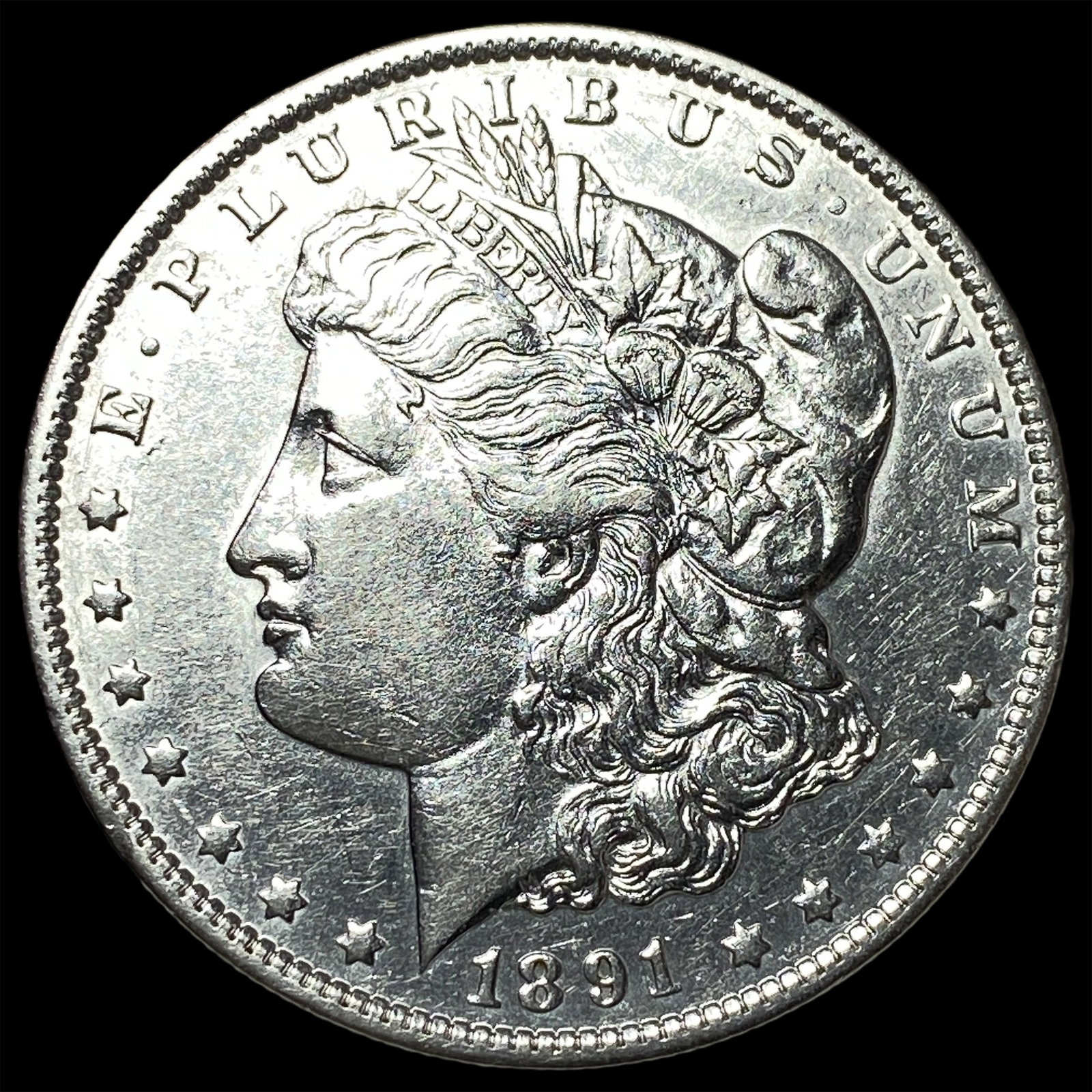 1891-O Silver Morgan Dollar CLOSELY UNCIRCULATED: 1891-O Silver Morgan Dollar CLOSELY UNCIRCULATED