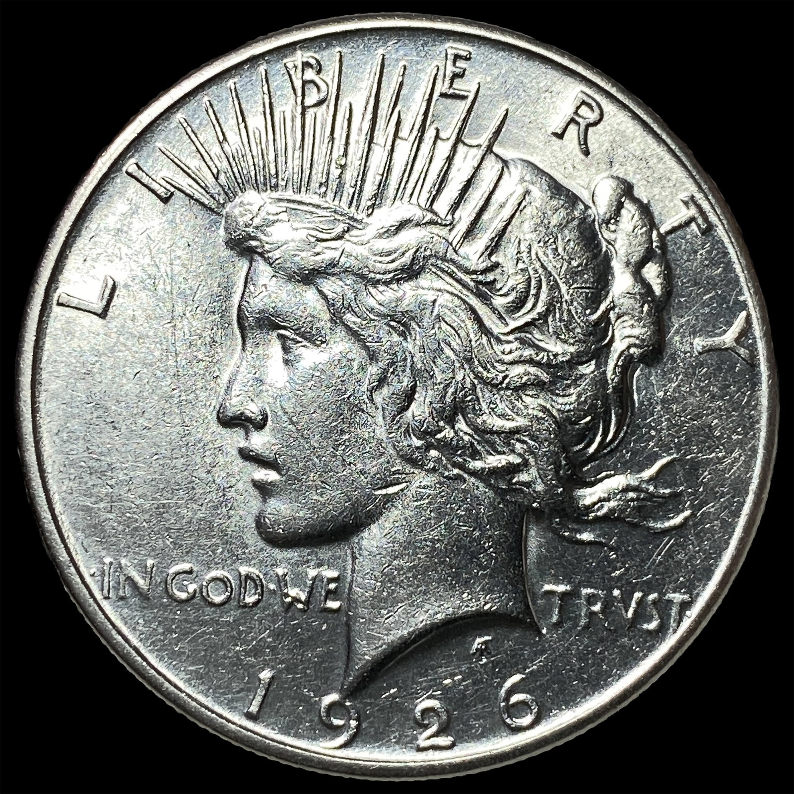 1926-S Silver Peace Dollar UNCIRCULATED: 1926-S Silver Peace Dollar UNCIRCULATED