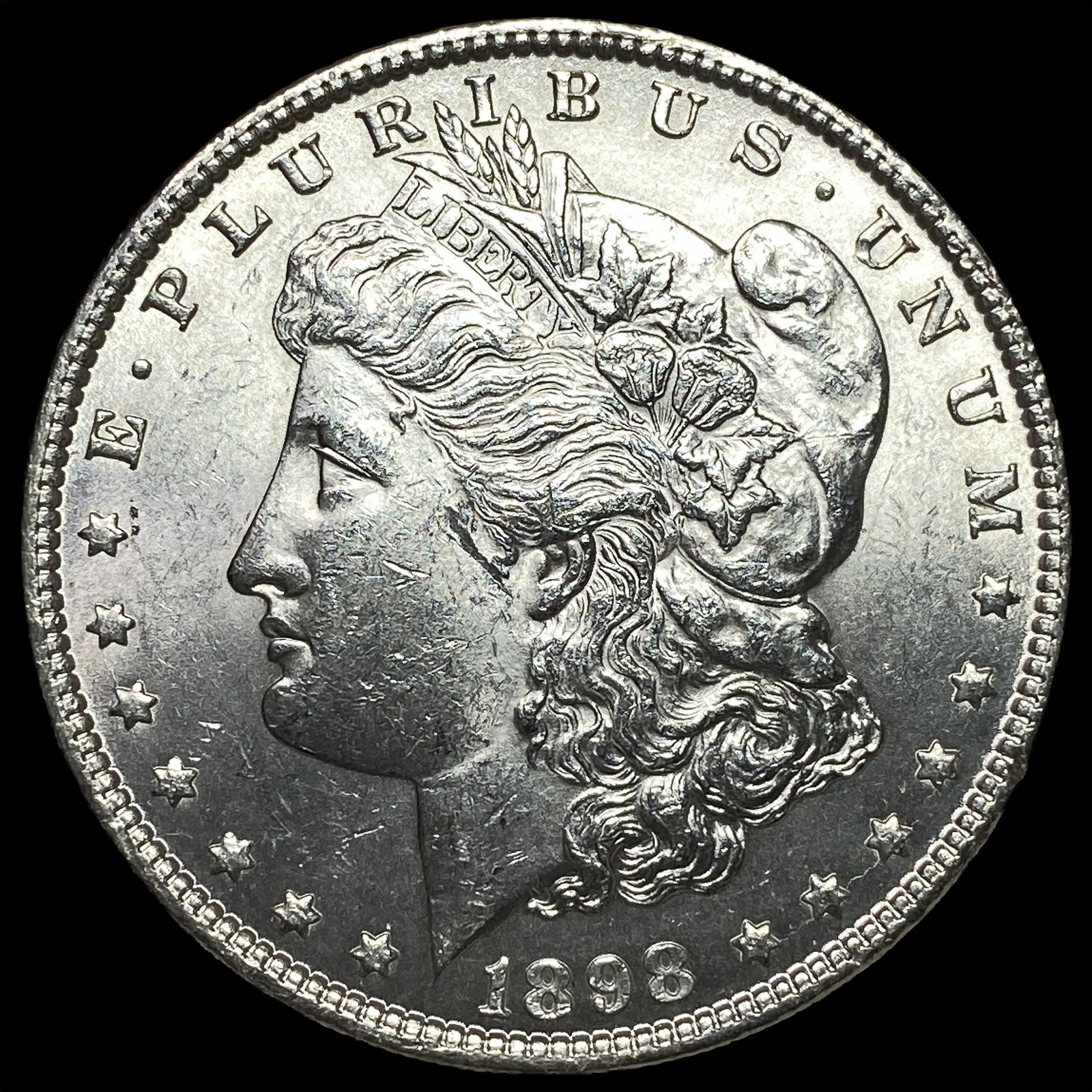 1898 Silver Morgan Dollar UNCIRCULATED: 1898 Silver Morgan Dollar UNCIRCULATED
