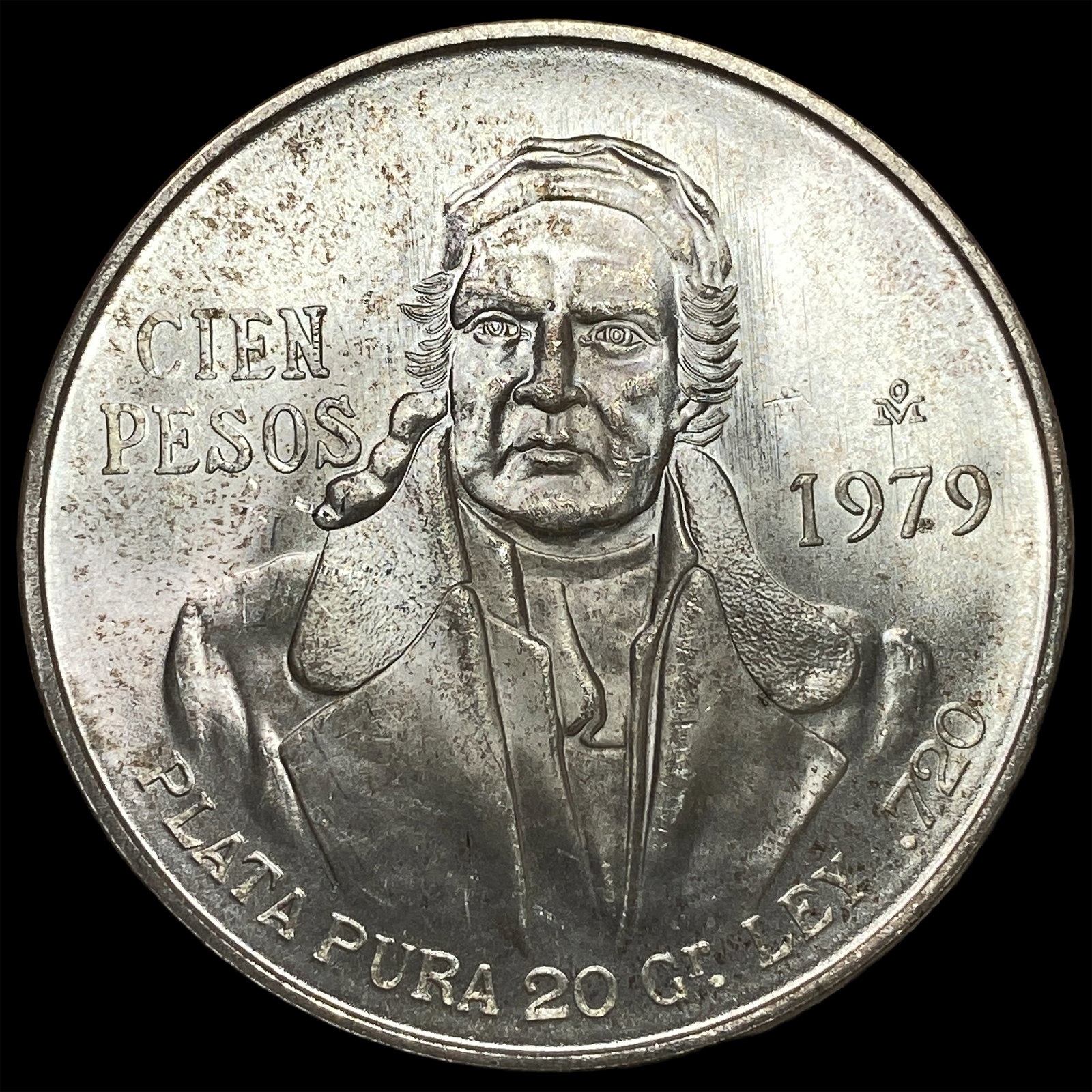 1979 Mexico Silver 100 Pesos UNCIRCULATED: 1979 Mexico Silver 100 Pesos UNCIRCULATED