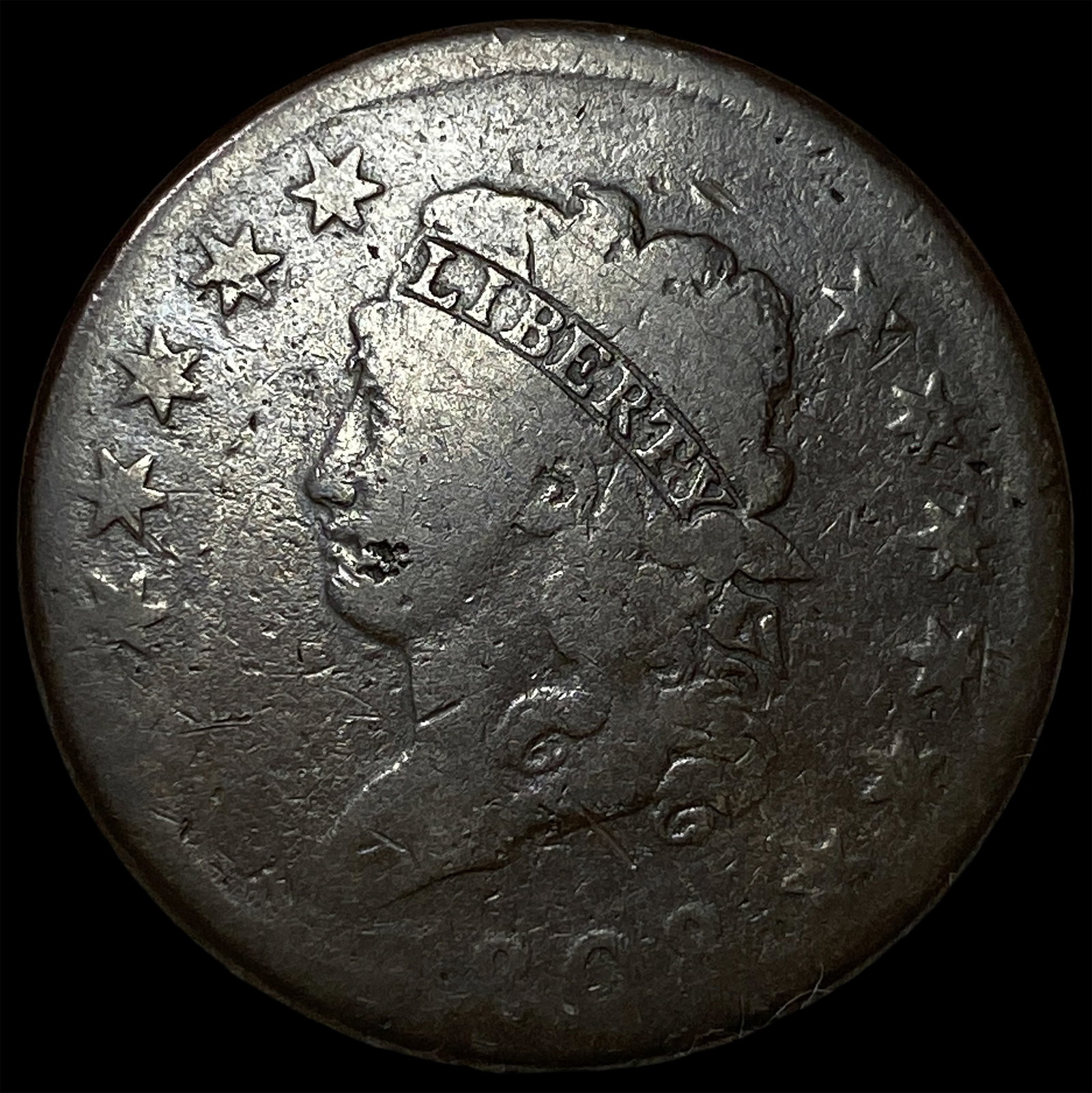 1802 Draped Bust Large Cent NICELY CIRCULATED: 1802 Draped Bust Large Cent NICELY CIRCULATED