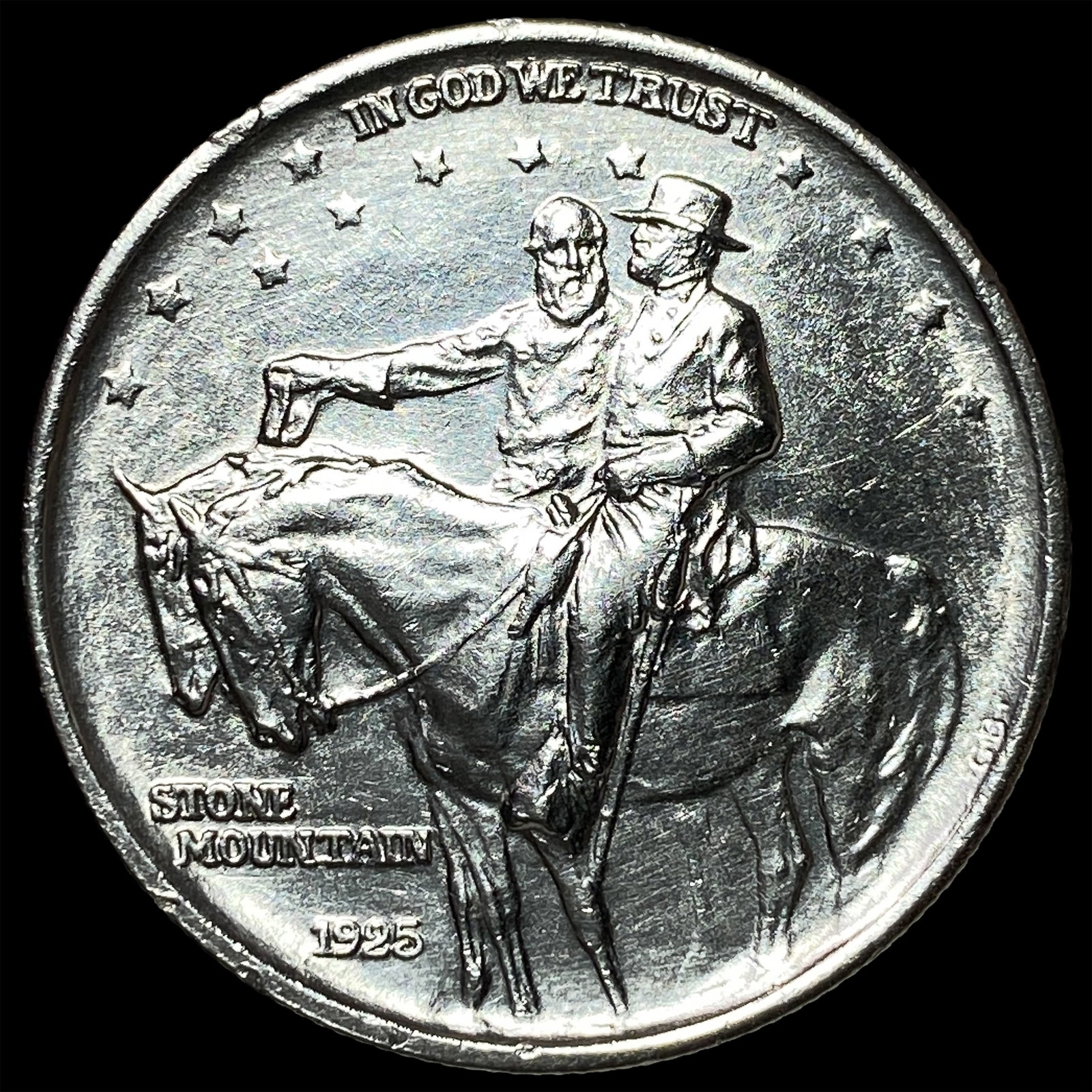 1925 Stone Mountain Silver Half Dollar UNCIRCULATED: 1925 Stone Mountain Silver Half Dollar UNCIRCULATED