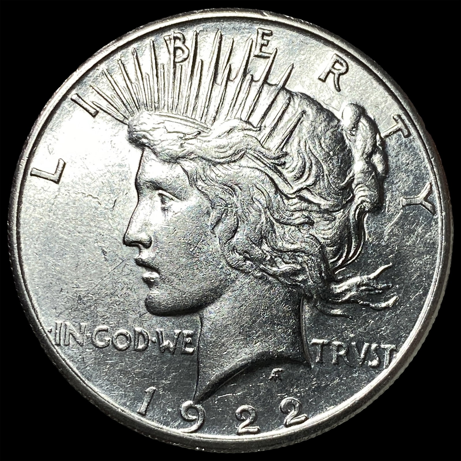 1922 Silver Peace Dollar UNCIRCULATED: 1922 Silver Peace Dollar UNCIRCULATED