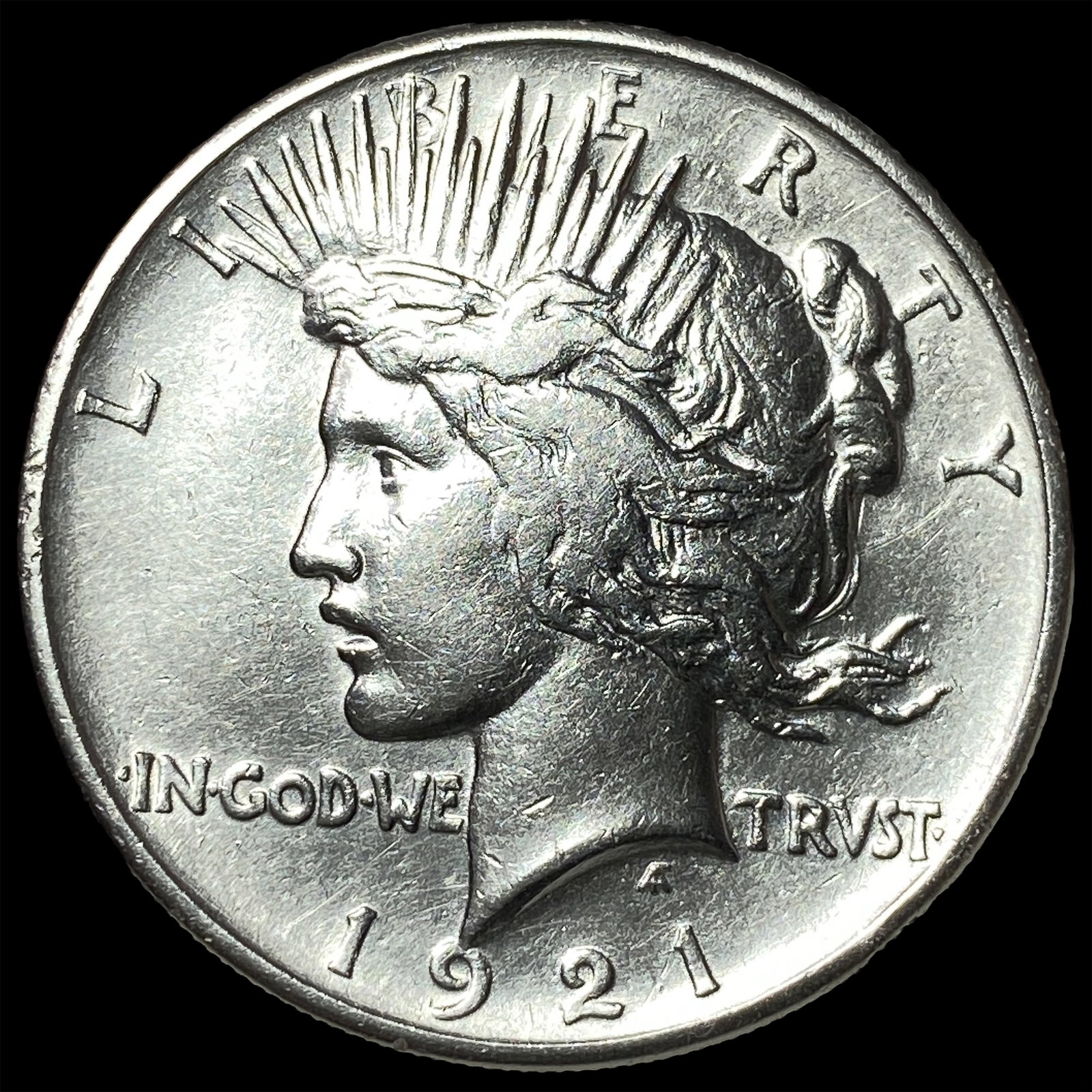 1921 Silver Peace Dollar UNCIRCULATED: 1921 Silver Peace Dollar UNCIRCULATED