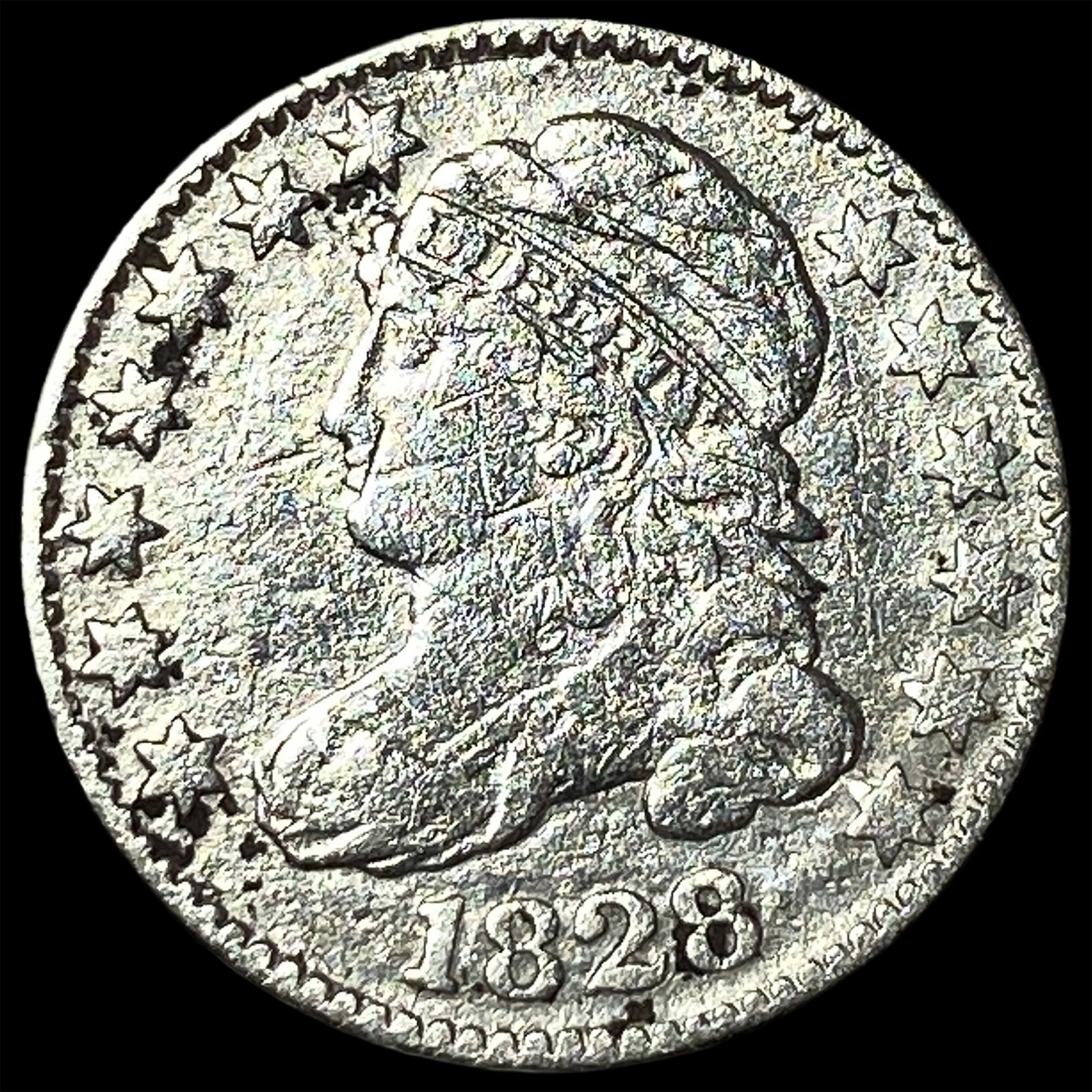 1828 Capped Bust Dime HIGH GRADE: 1828 Capped Bust Dime HIGH GRADE