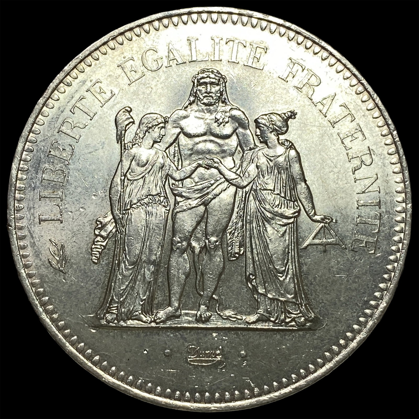 1975 France Silver 50 Francs UNCIRCULATED: 1975 France Silver 50 Francs UNCIRCULATED