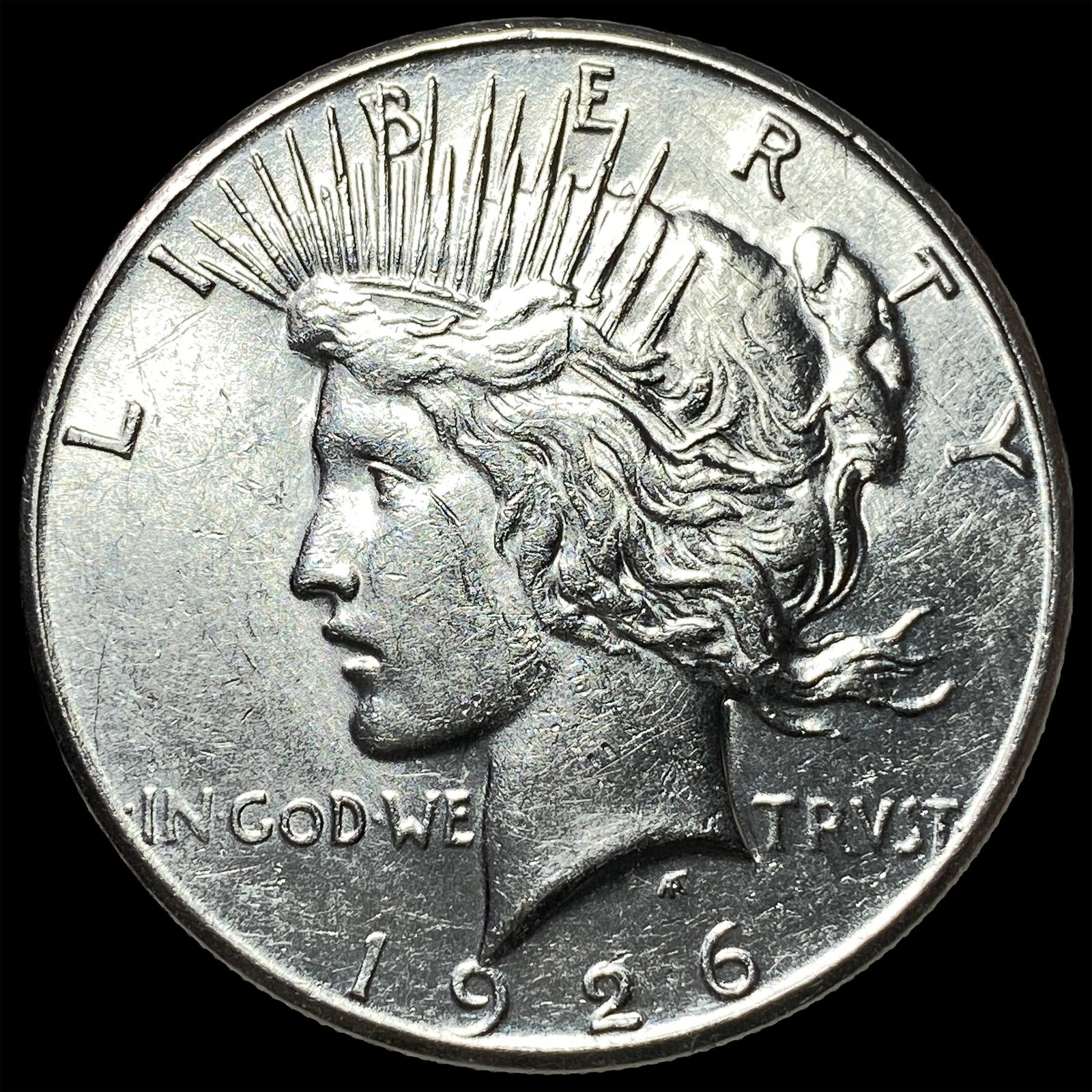 1926 Peace Silver Dollar CLOSELY UNCIRCULATED: 1926 Peace Silver Dollar CLOSELY UNCIRCULATED