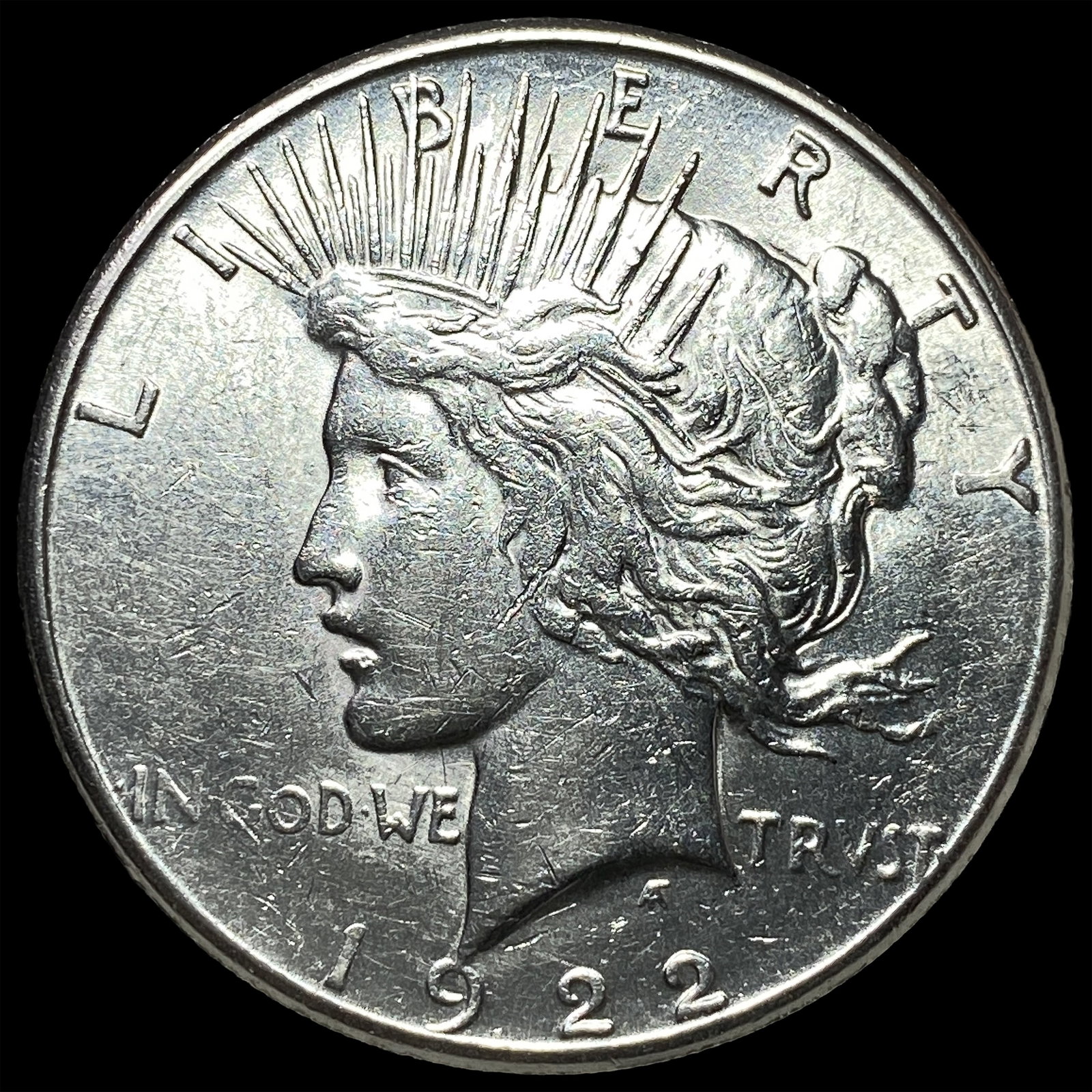 1922-S Silver Peace Dollar UNCIRCULATED: 1922-S Silver Peace Dollar UNCIRCULATED