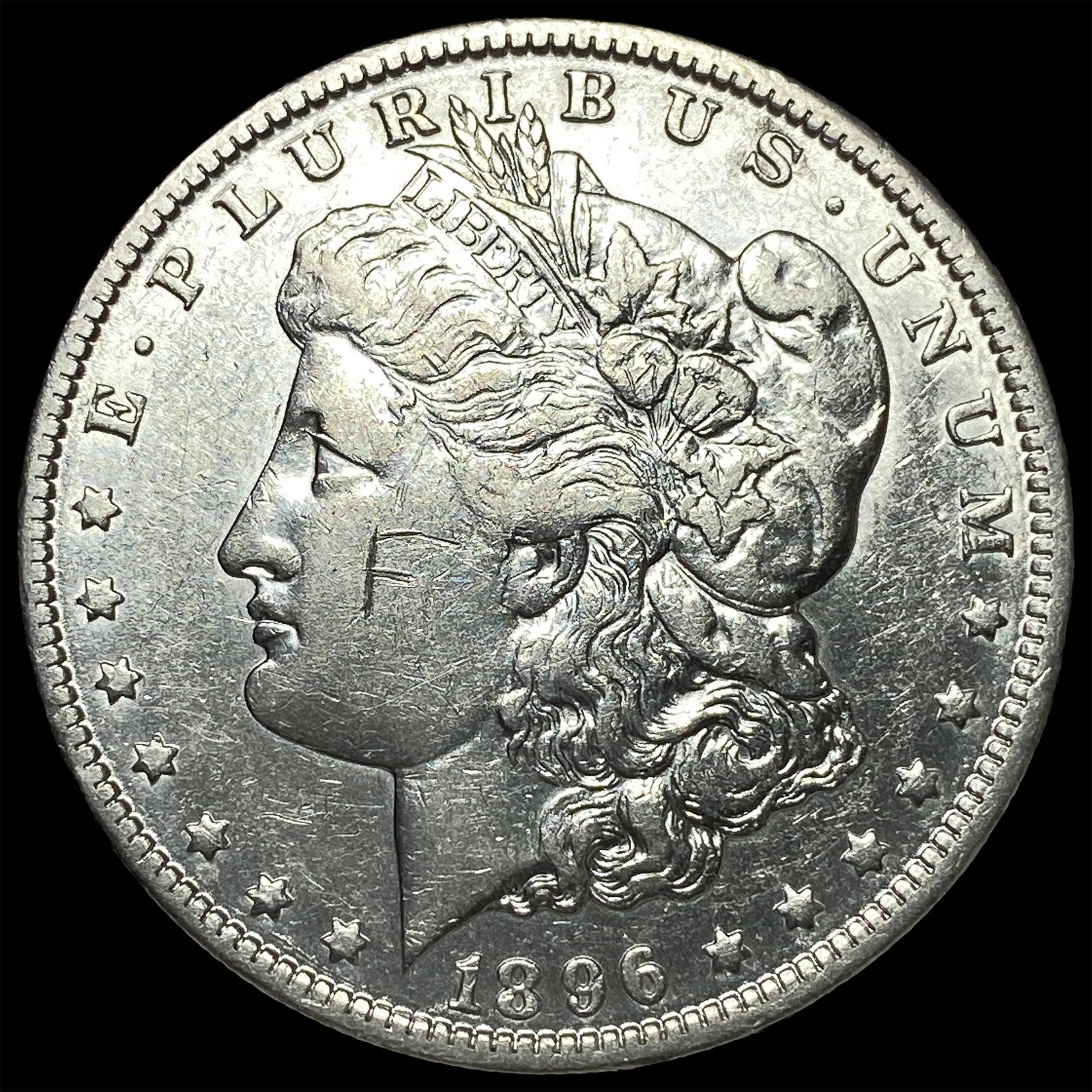 1896-O Silver Morgan Dollar CLOSELY UNCIRCULATED: 1896-O Silver Morgan Dollar CLOSELY UNCIRCULATED