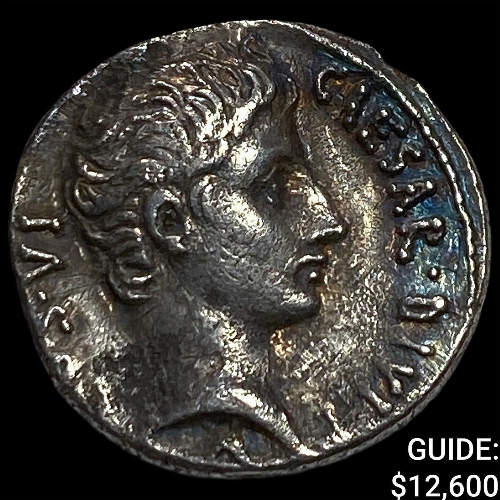The Triumvirs, Octavian 28 BC Silver Denarius (1 of 2)