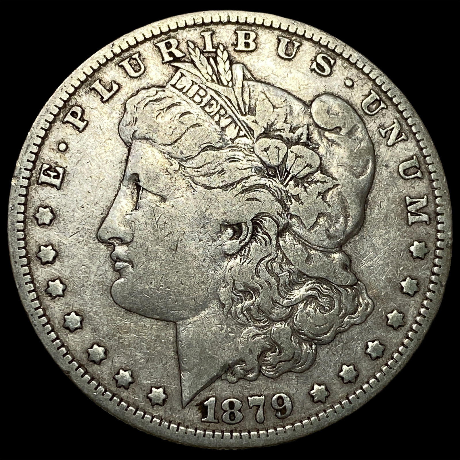 1879-O Silver Morgan Dollar NEARLY UNCIRCULATED: 1879-O Silver Morgan Dollar NEARLY UNCIRCULATED