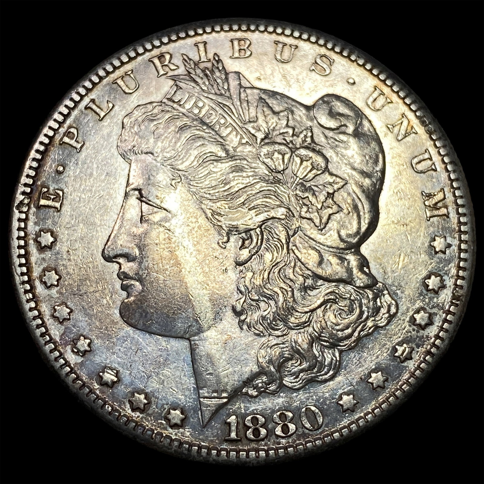 1880-S Silver Morgan Dollar UNCIRCULATED: 1880-S Silver Morgan Dollar UNCIRCULATED