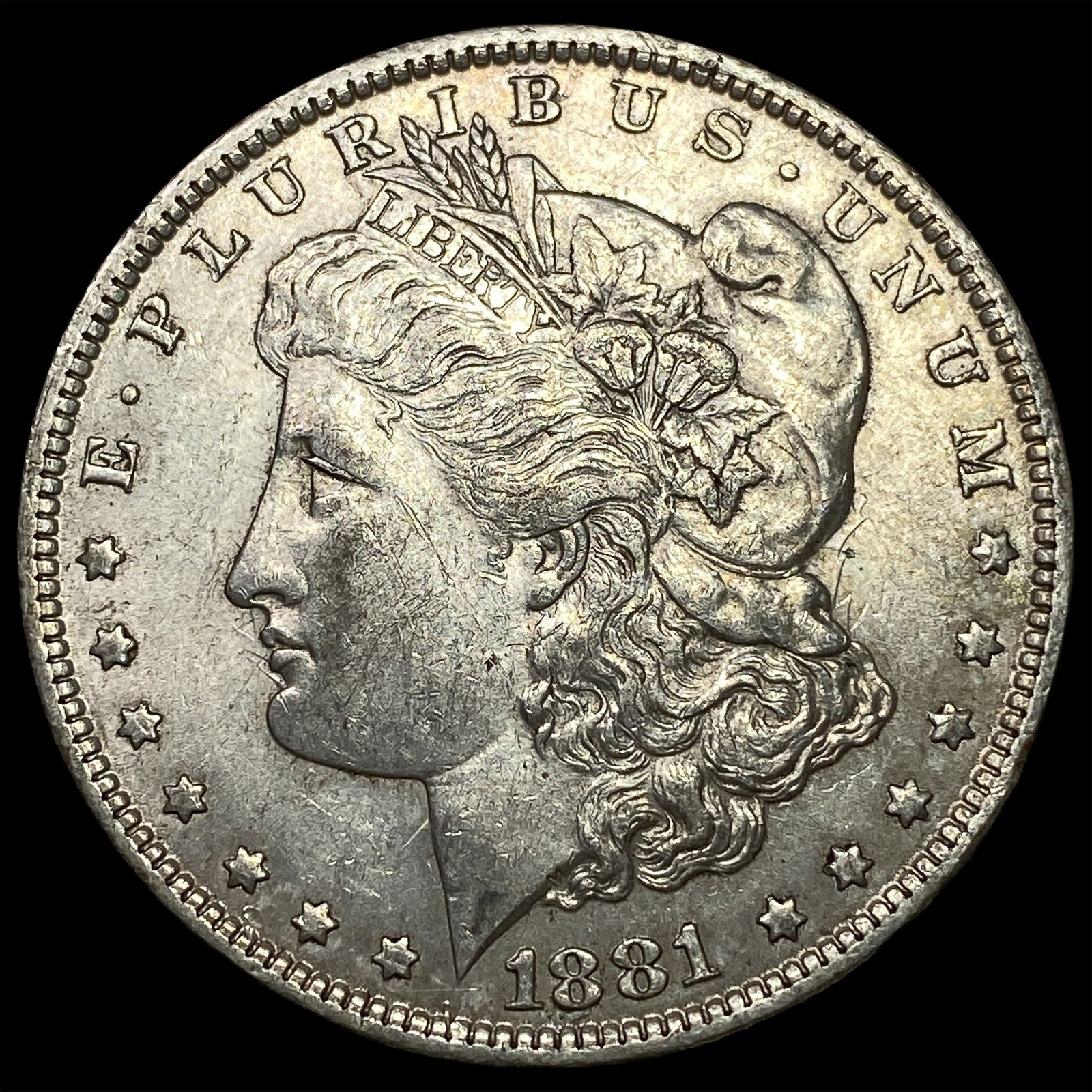 1881-O Silver Morgan Dollar CHOICE AU: 1881-O Silver Morgan Dollar CHOICE AU