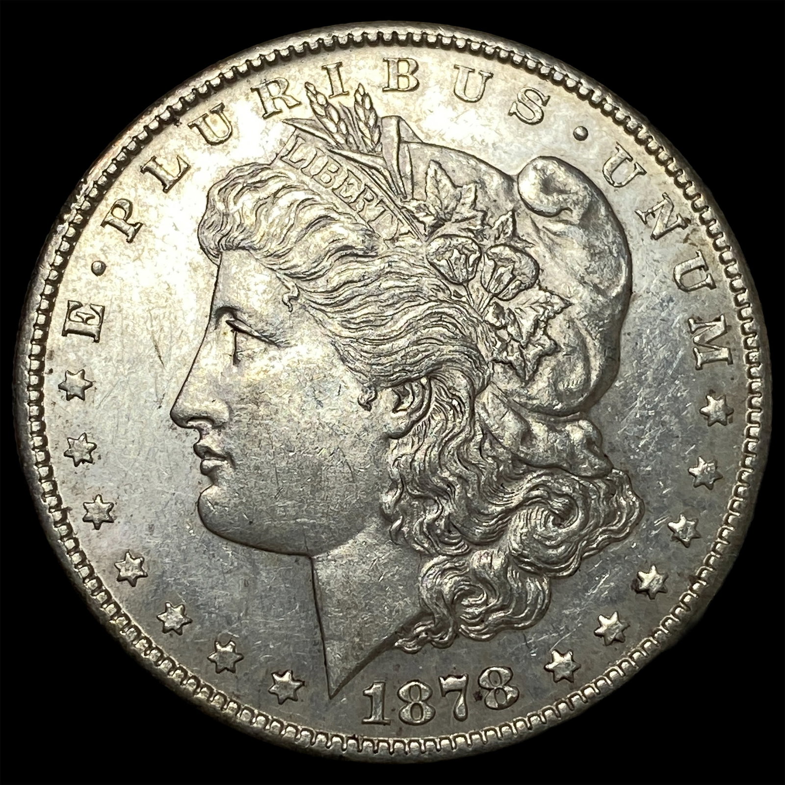 1878-S Silver Morgan Dollar CHOICE BU: 1878-S Silver Morgan Dollar CHOICE BU