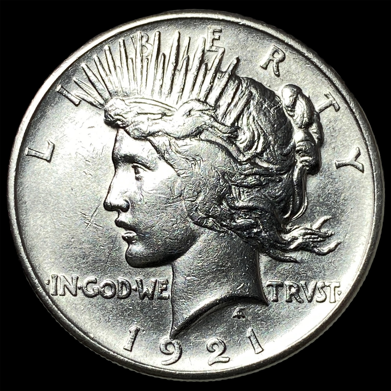 1921 Silver Peace Dollar UNCIRCULATED: 1921 Silver Peace Dollar UNCIRCULATED