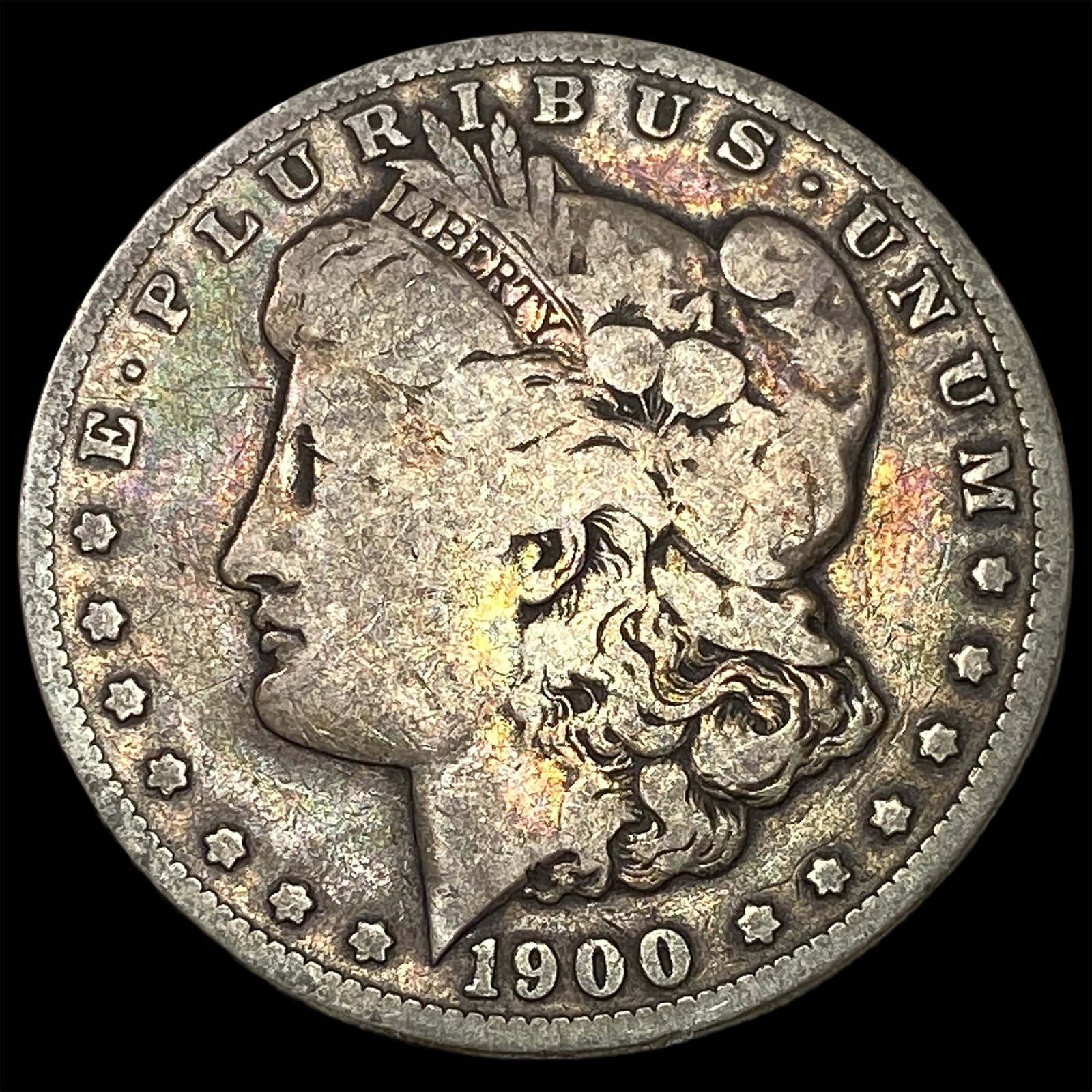 1900-S Silver Morgan Dollar LIGHTLY CIRCULATED: 1900-S Silver Morgan Dollar LIGHTLY CIRCULATED