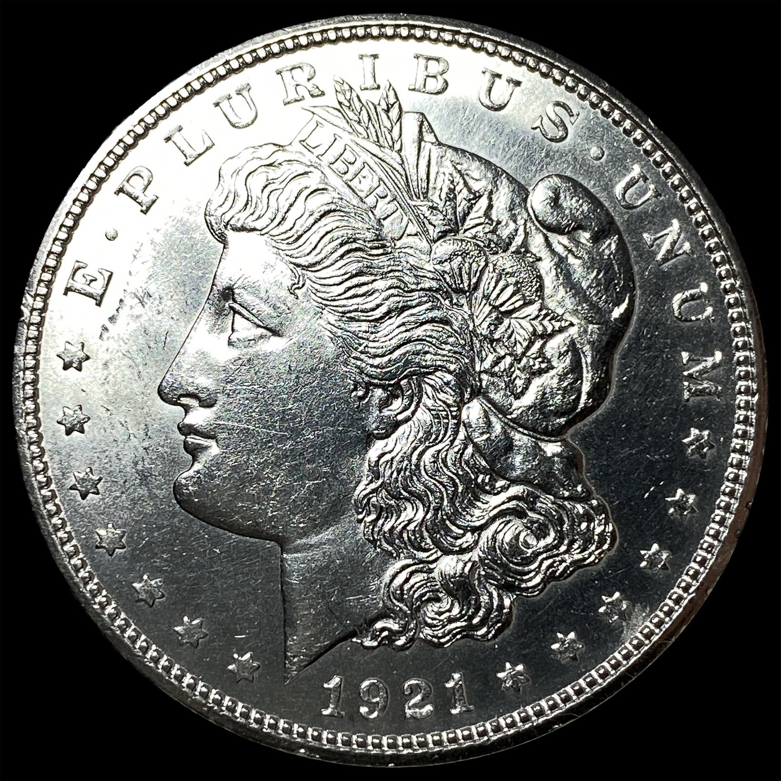 1921 Silver Morgan Dollar UNCIRCULATED: 1921 Silver Morgan Dollar UNCIRCULATED