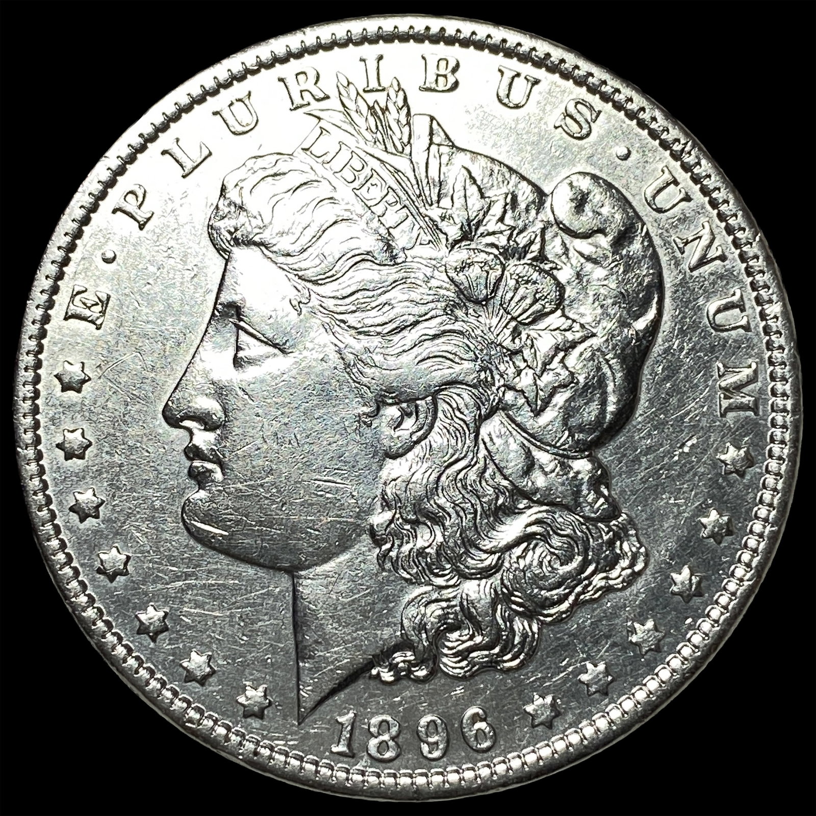 1896 Morgan Silver Dollar UNCIRCULATED: 1896 Morgan Silver Dollar UNCIRCULATED