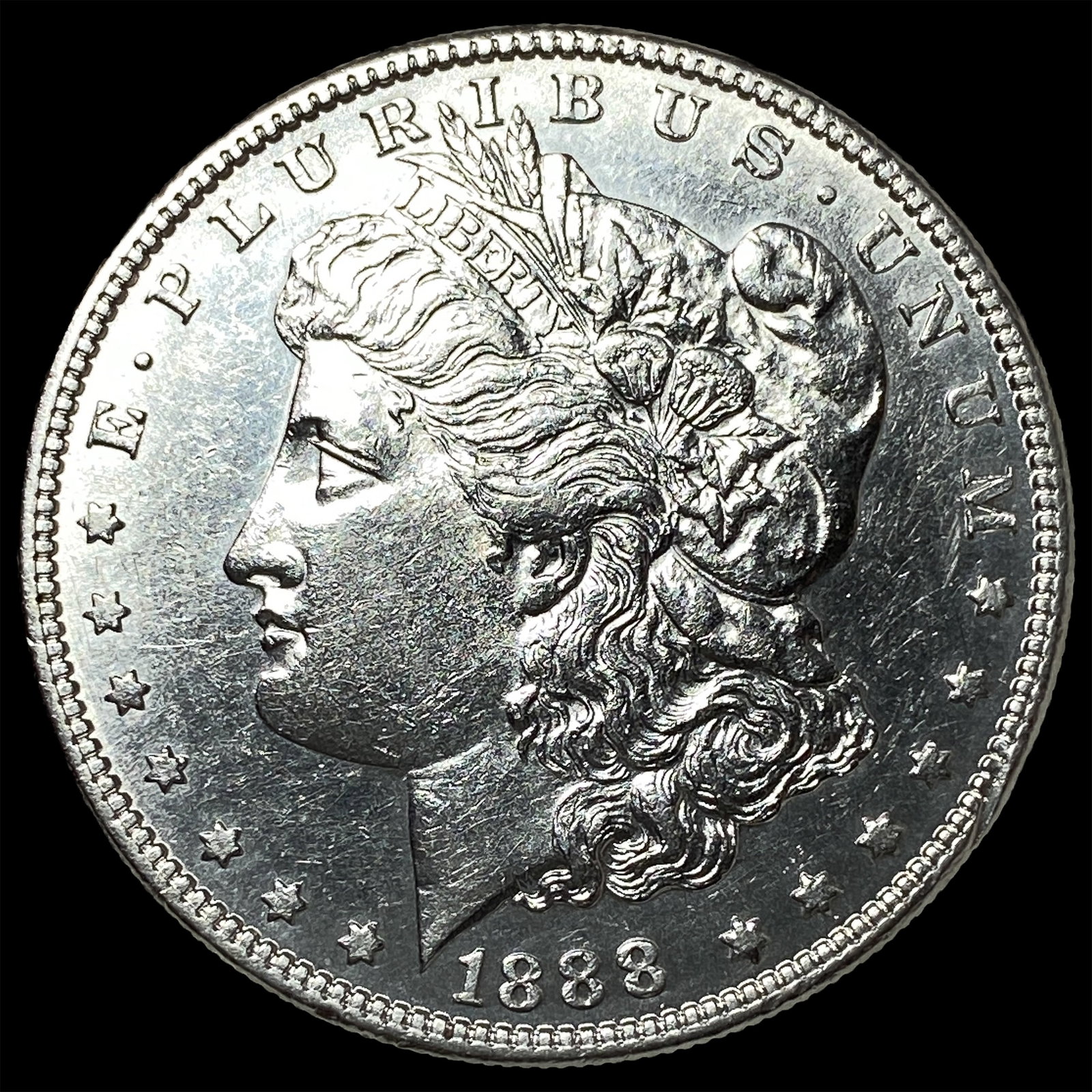 1888 Silver Morgan Dollar CHOICE BU: 1888 Silver Morgan Dollar CHOICE BU