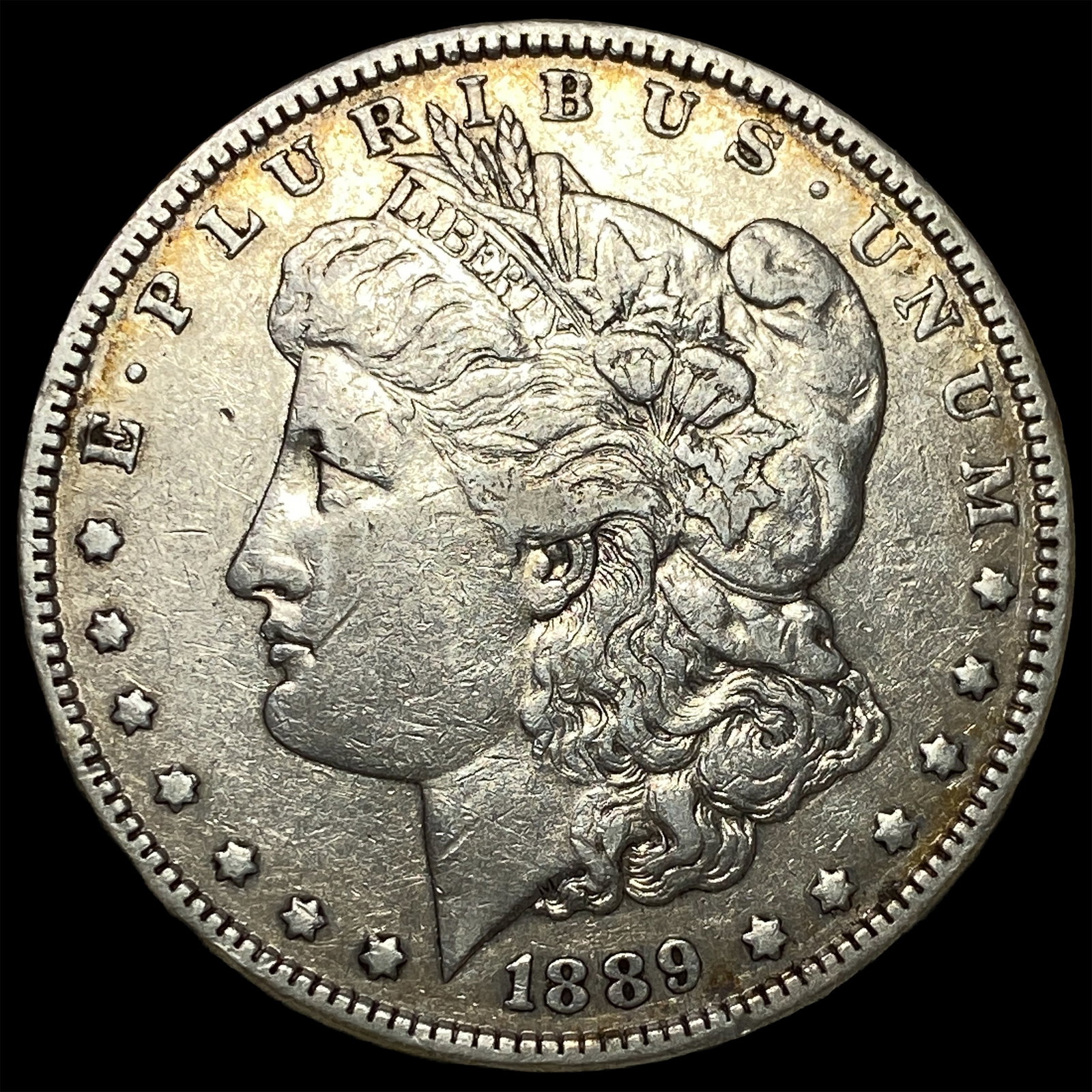 1889 Morgan Silver Dollar NEARLY UNCIRCULATED: 1889 Morgan Silver Dollar NEARLY UNCIRCULATED