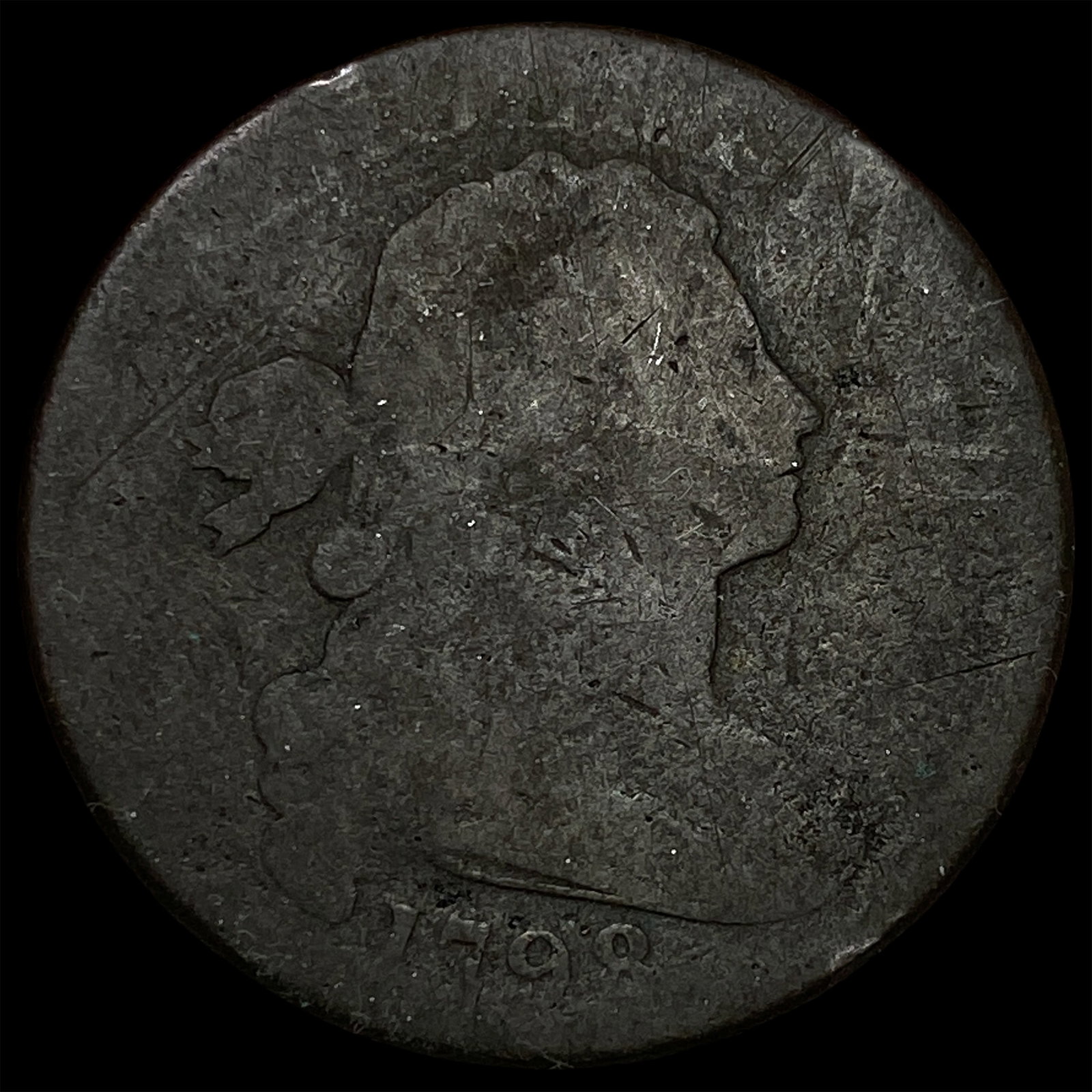1798 Classic Head Large Cent NICELY CIRCULATED: 1798 Classic Head Large Cent NICELY CIRCULATED
