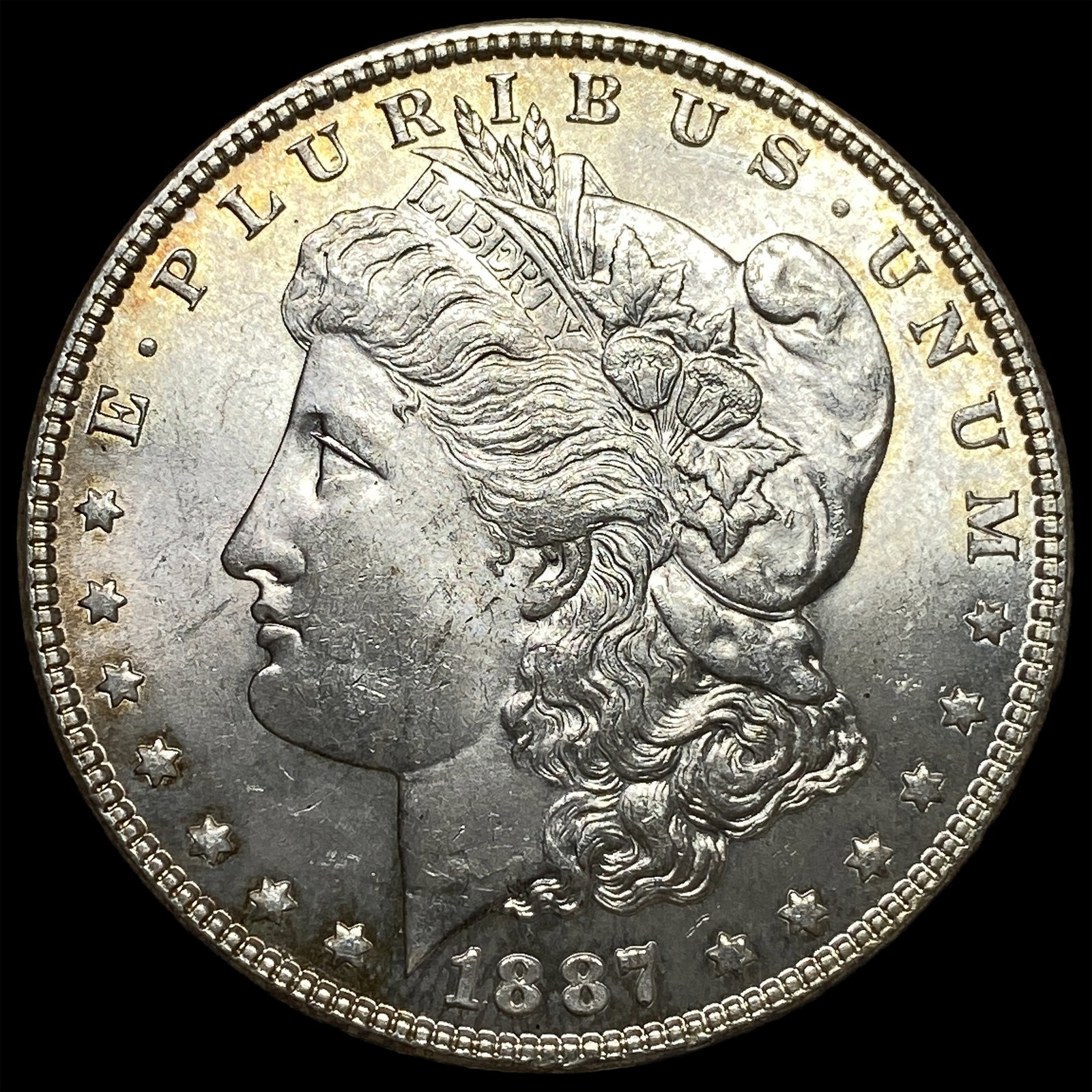 1887 Silver Morgan Dollar CHOICE BU: 1887 Silver Morgan Dollar CHOICE BU