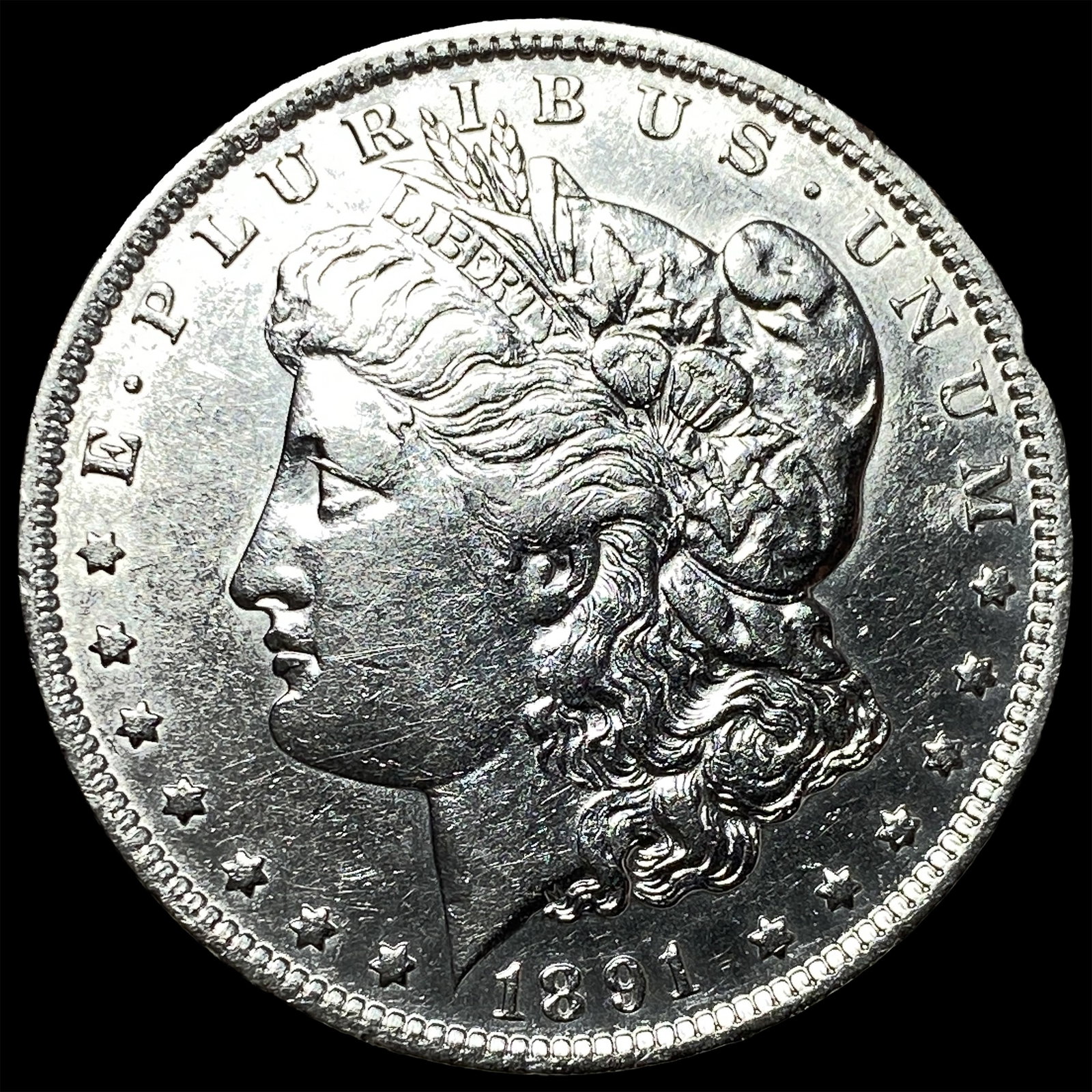 1891-O Silver Morgan Dollar CLOSELY UNCIRCULATED: 1891-O Silver Morgan Dollar CLOSELY UNCIRCULATED