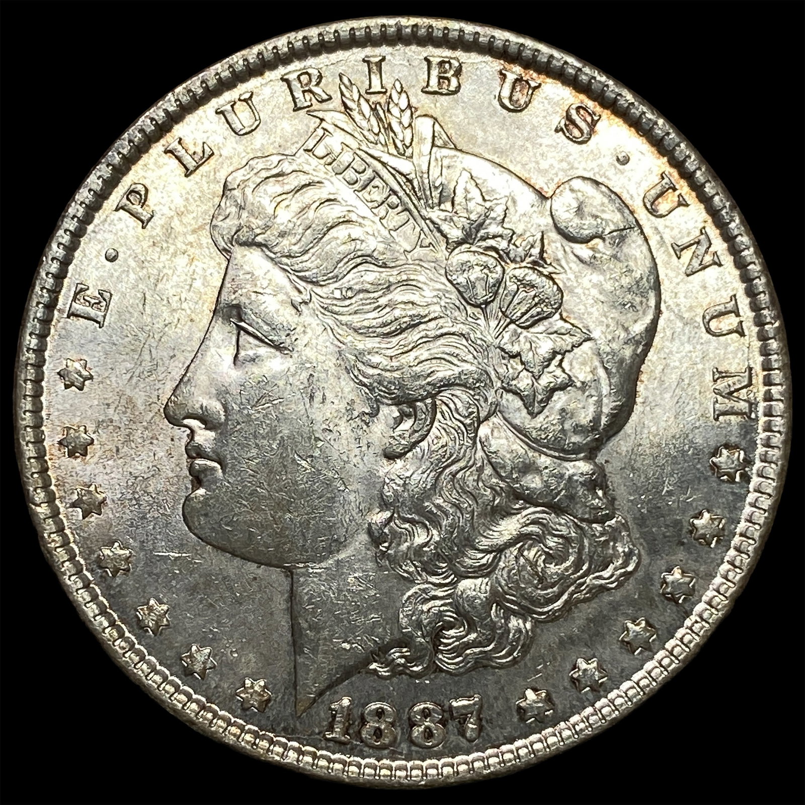 1887 Silver Morgan Dollar CHOICE BU: 1887 Silver Morgan Dollar CHOICE BU