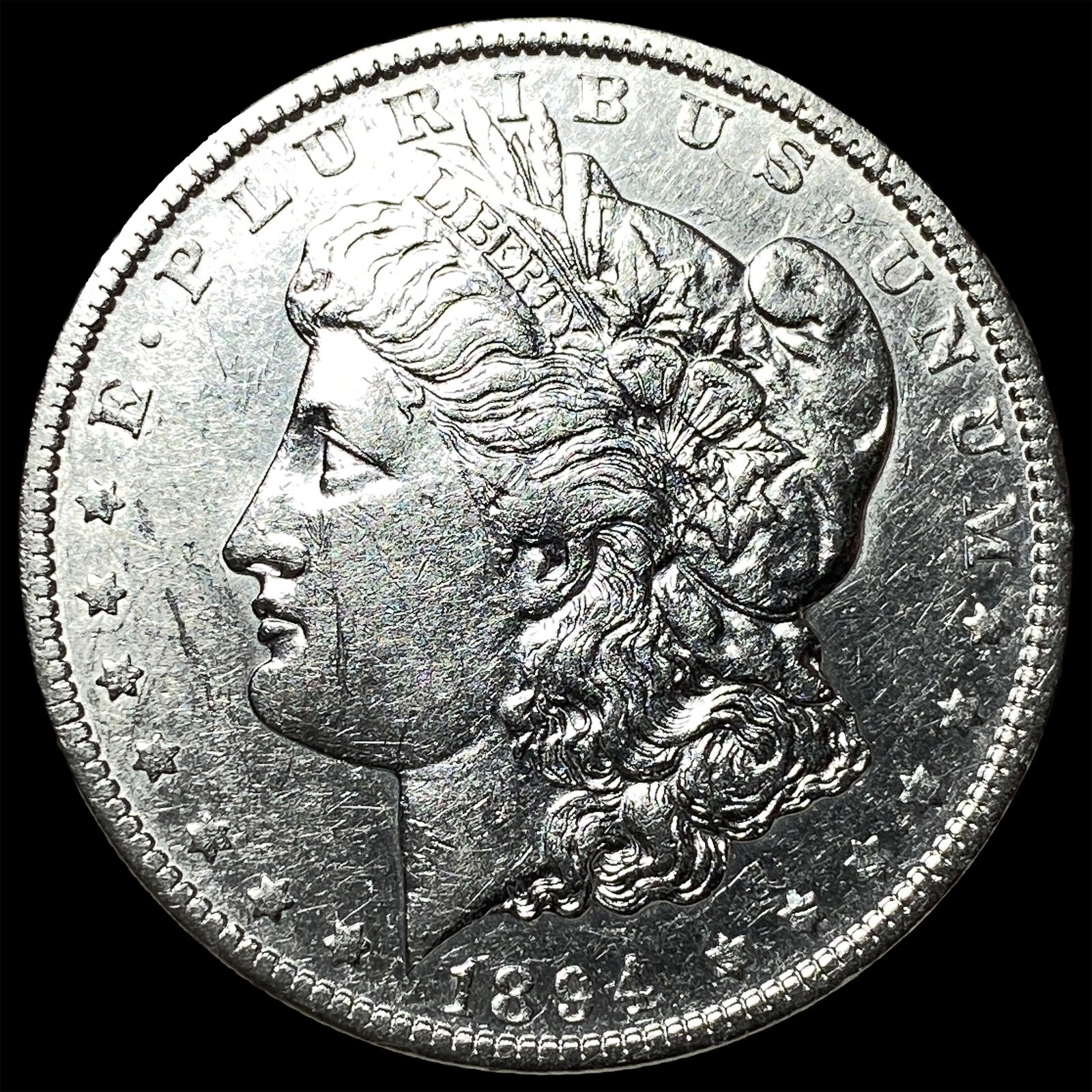 1884-O Silver Morgan Dollar CLOSELY UNCIRCULATED: 1884-O Silver Morgan Dollar CLOSELY UNCIRCULATED
