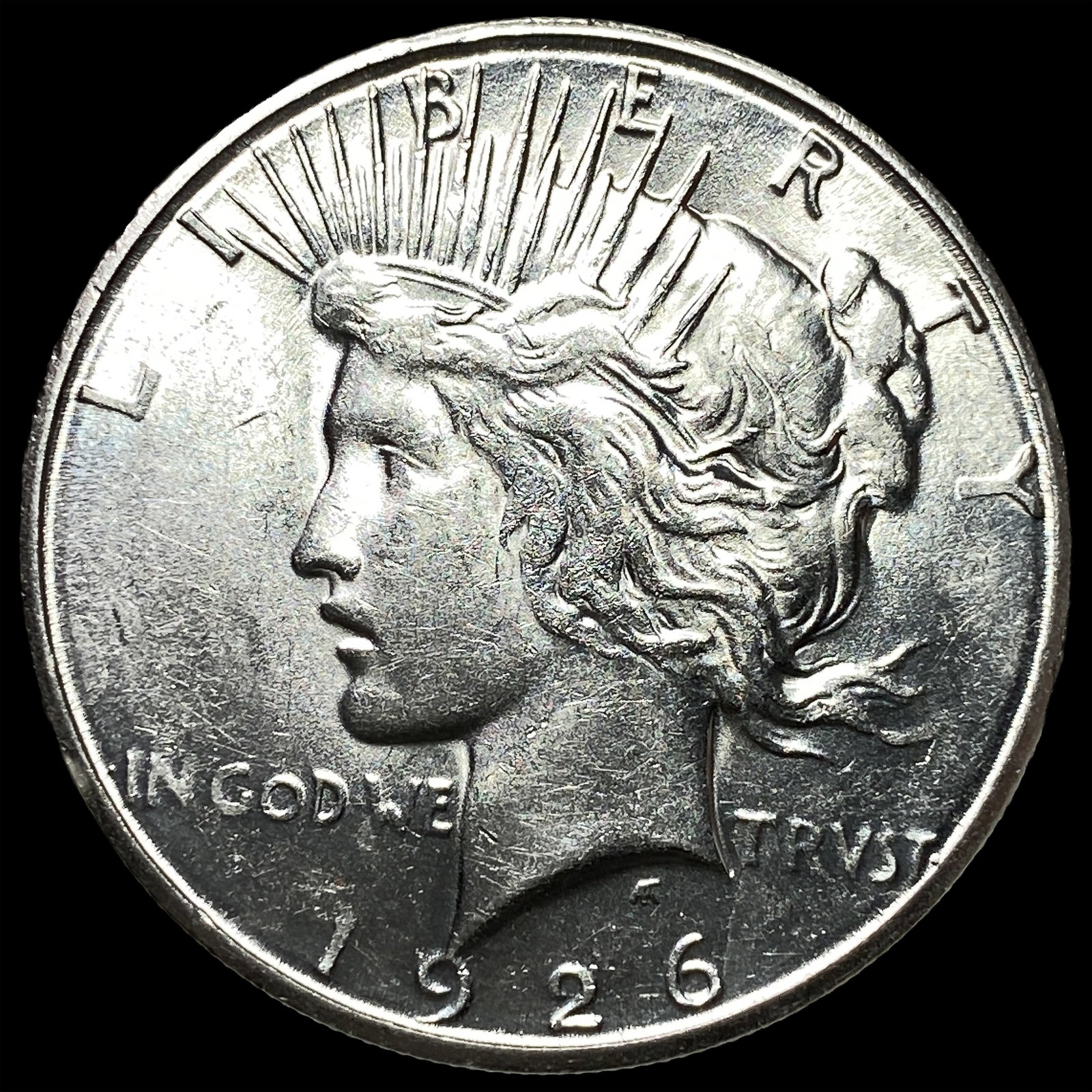 1926-S Peace Silver Dollar UNCIRCULATE: 1926-S Peace Silver Dollar UNCIRCULATE