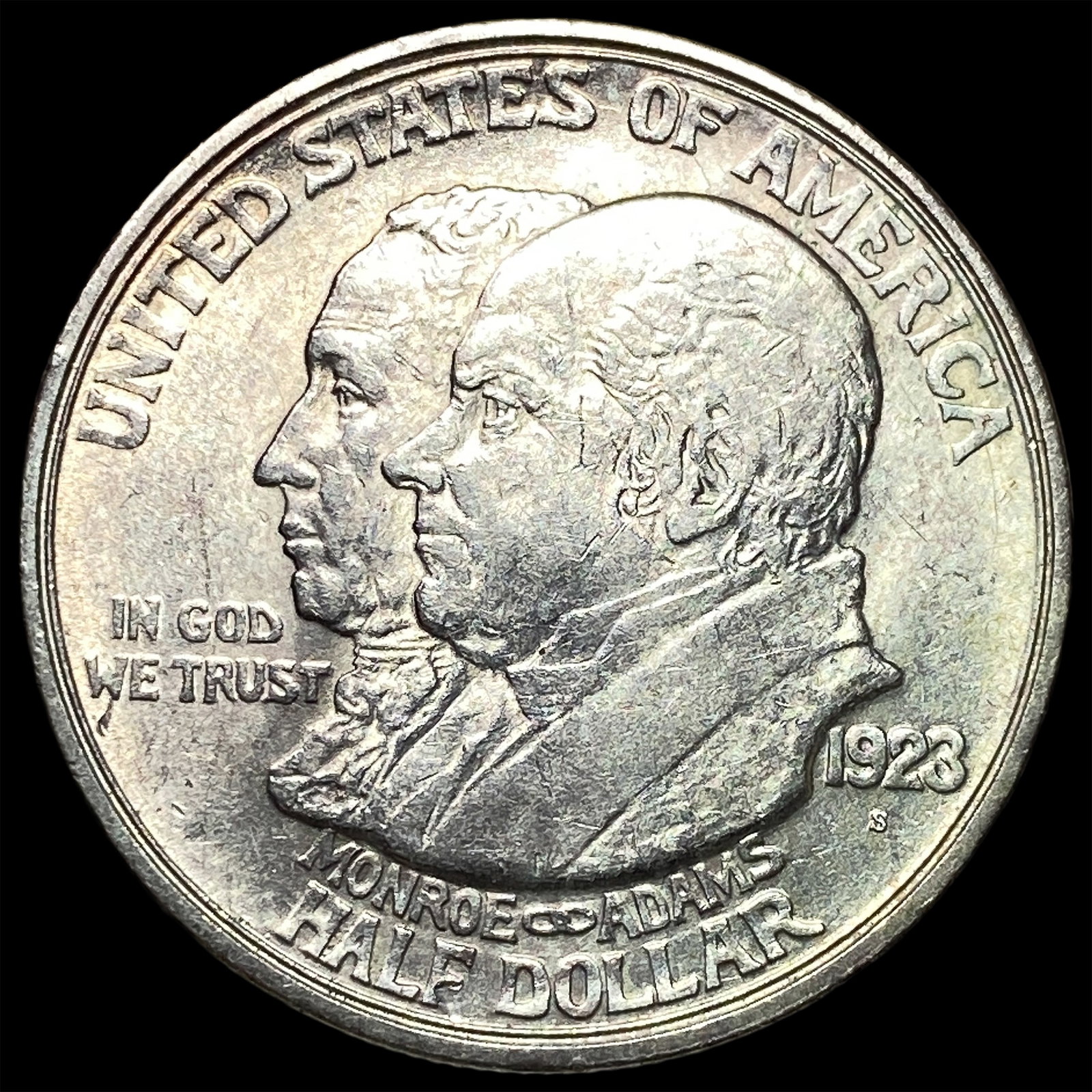 1923-S Monroe Doctrine Centennial Half Dollar CHOICE BU (1 of 2)
