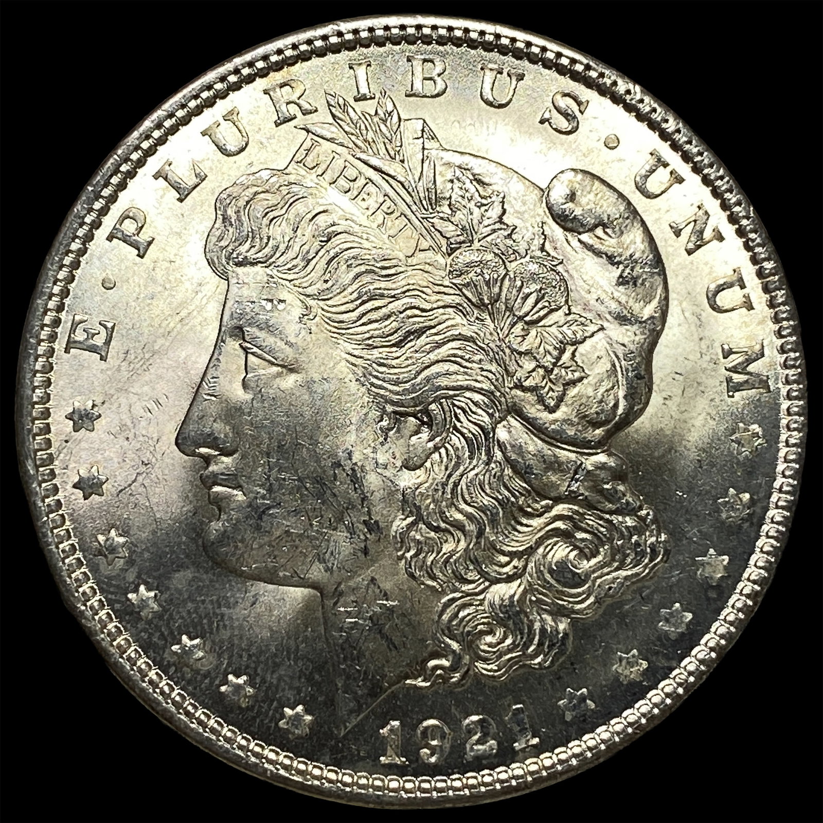 1921 Silver Morgan Dollar CHOICE BU: 1921 Silver Morgan Dollar CHOICE BU