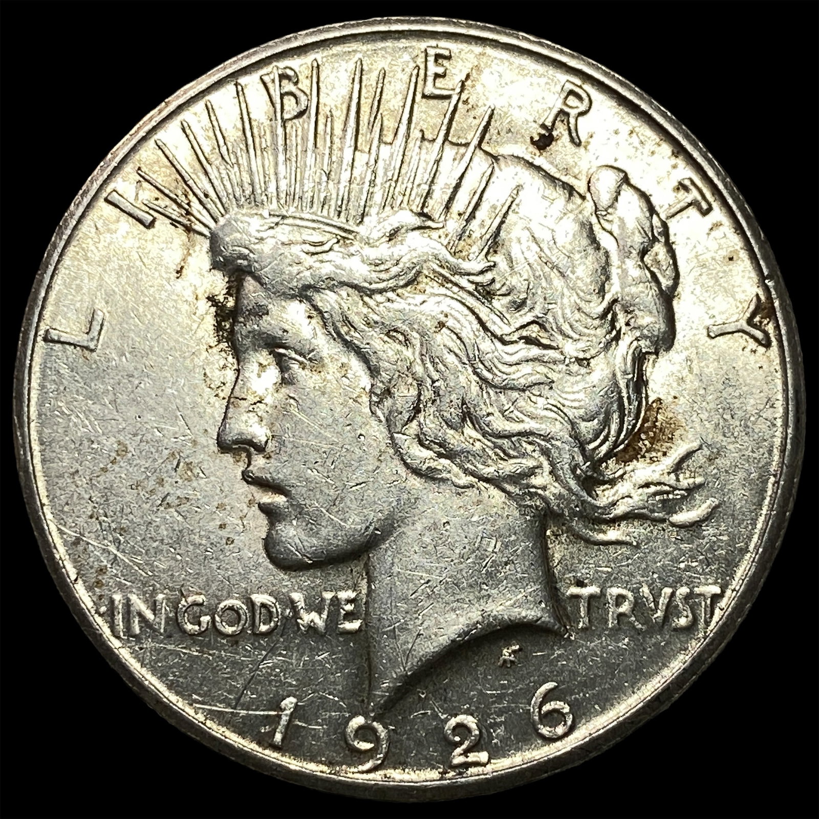 1926-S Silver Peace Dollar UNCIRCULATED: 1926-S Silver Peace Dollar UNCIRCULATED