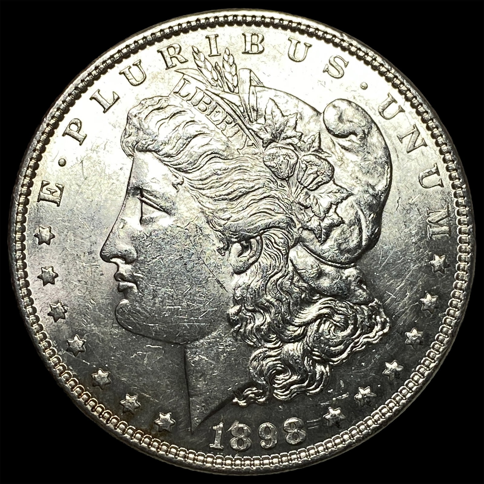 1898 Morgan Silver Dollar UNCIRCULATED: 1898 Morgan Silver Dollar UNCIRCULATED