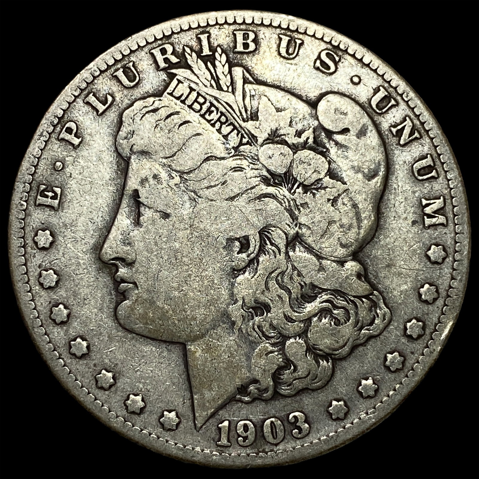 1903-S Morgan Silver Dollar NEARLY UNCIRCULATED: 1903-S Morgan Silver Dollar NEARLY UNCIRCULATED