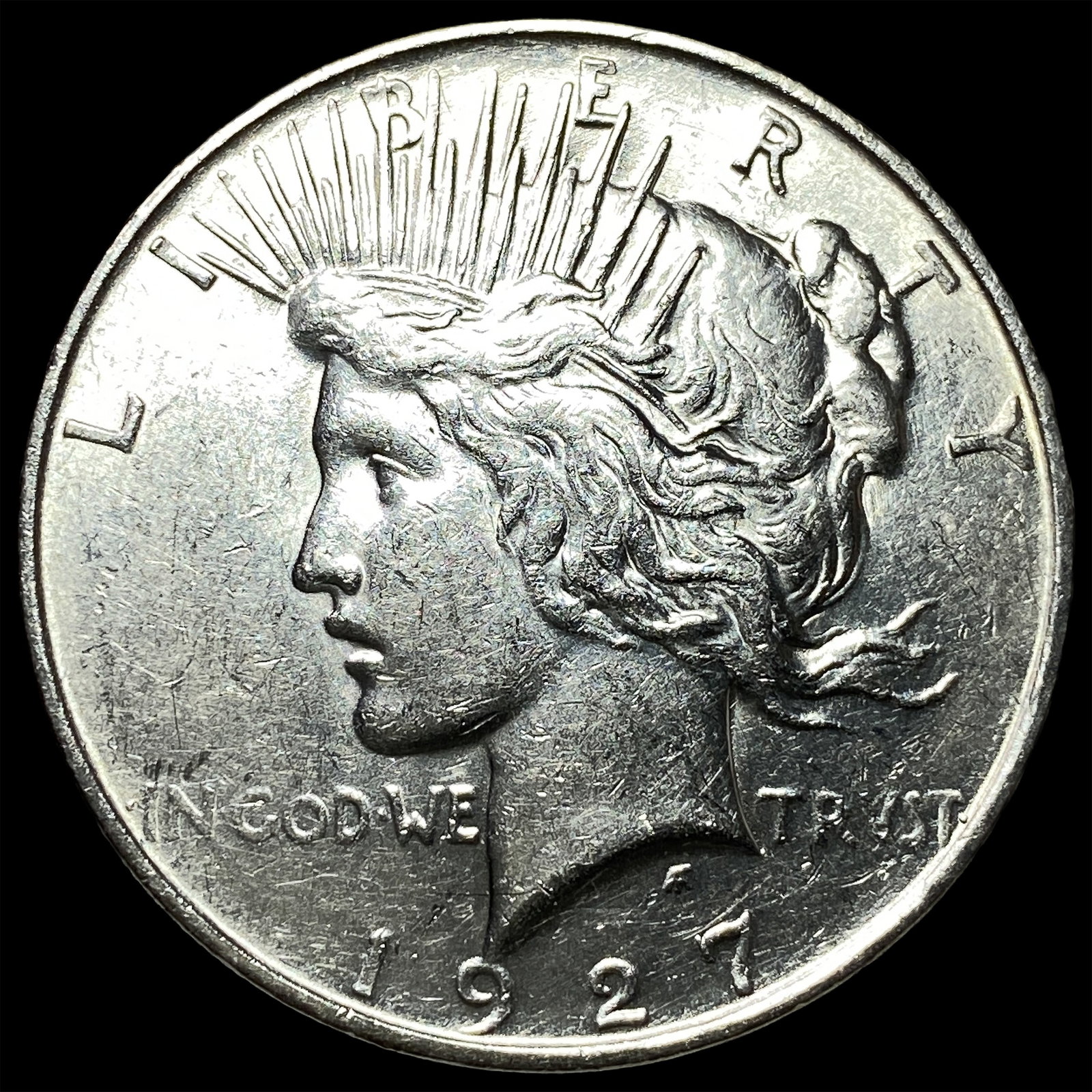 1927 Peace Silver Dollar CHOICE BU: 1927 Peace Silver Dollar CHOICE BU