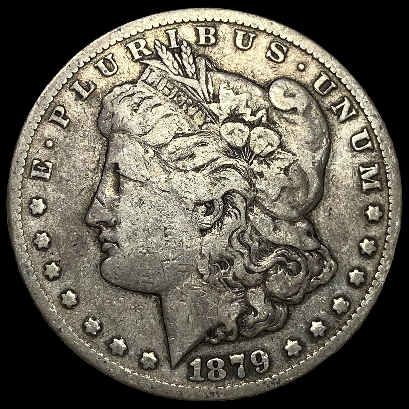 1879-CC Morgan Silver Dollar NEARLY UNCIRCULATED: 1879-CC Morgan Silver Dollar NEARLY UNCIRCULATED