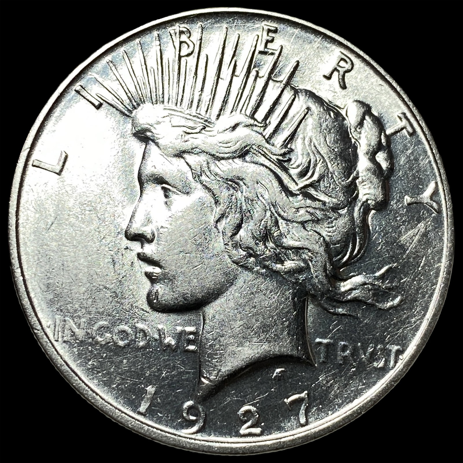 1927 Silver Peace Dollar UNCIRCULATED: 1927 Silver Peace Dollar UNCIRCULATED