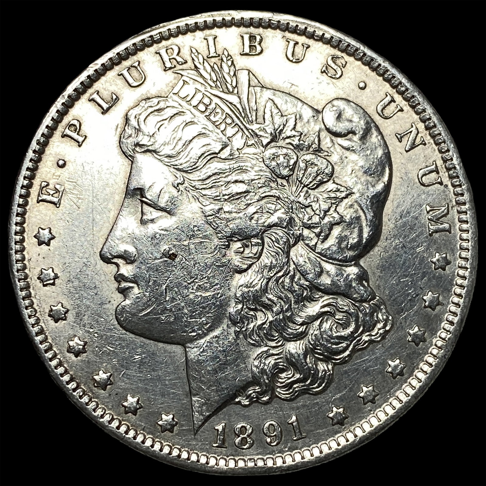 1891-CC Silver Morgan Dollar UNCIRCULATED: 1891-CC Silver Morgan Dollar UNCIRCULATED