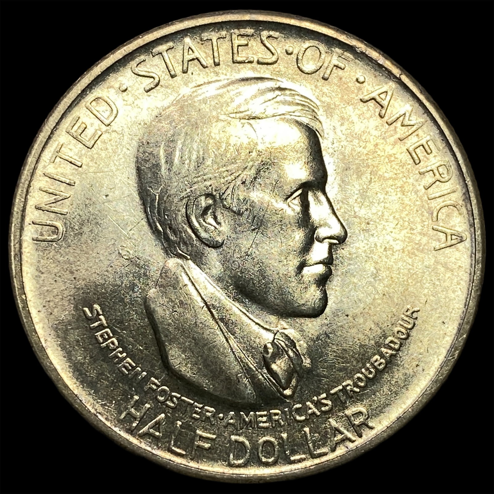 1936-S Cincinnati Music Center Half Dollar SUPERB GEM BU: 1936-S Cincinnati Music Center Half Dollar SUPERB GEM BU