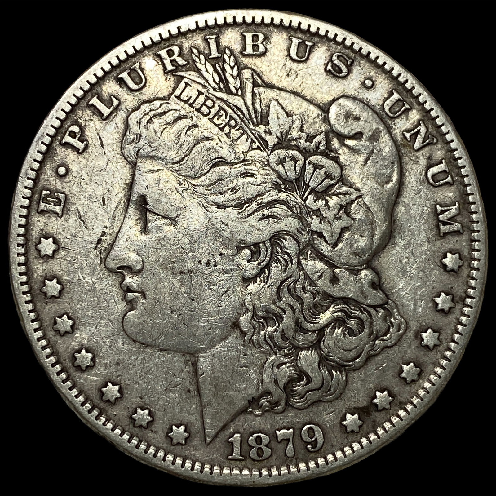 1879 Silver Morgan Dollar NEARLY UNCIRCULATED: 1879 Silver Morgan Dollar NEARLY UNCIRCULATED