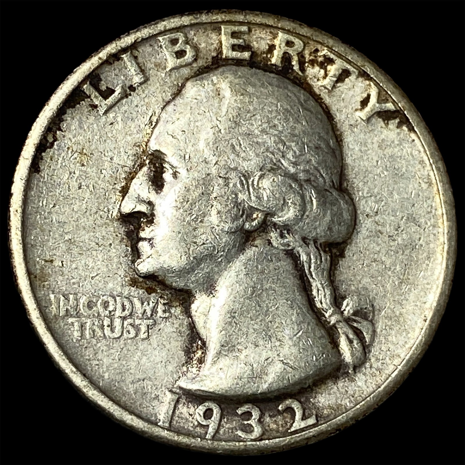 1932-D Silver Washington Quarter LIGHTLY CIRCULATED: 1932-D Silver Washington Quarter LIGHTLY CIRCULATED