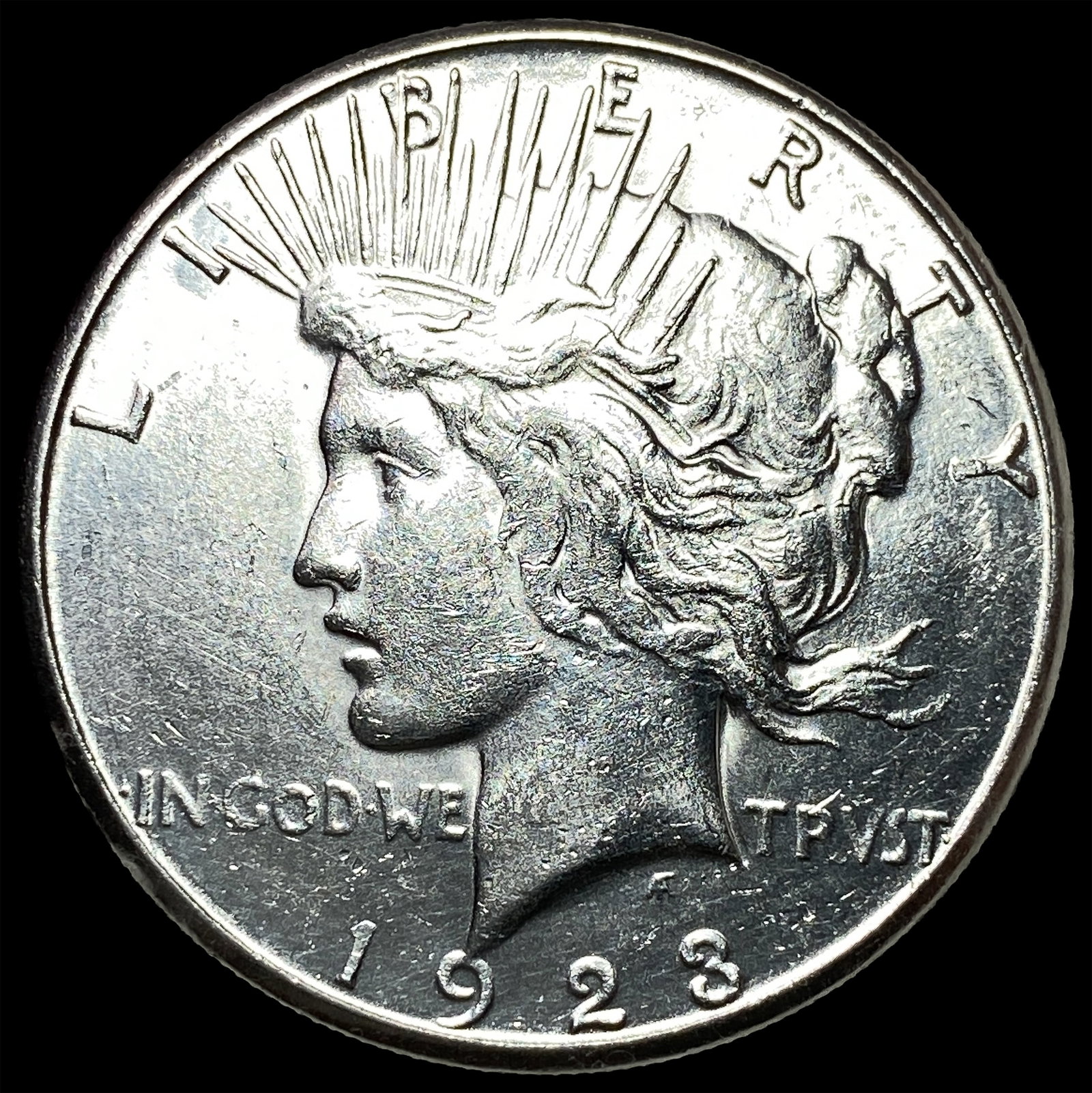 1923-S Silver Peace Dollar UNCIRCULATED: 1923-S Silver Peace Dollar UNCIRCULATED