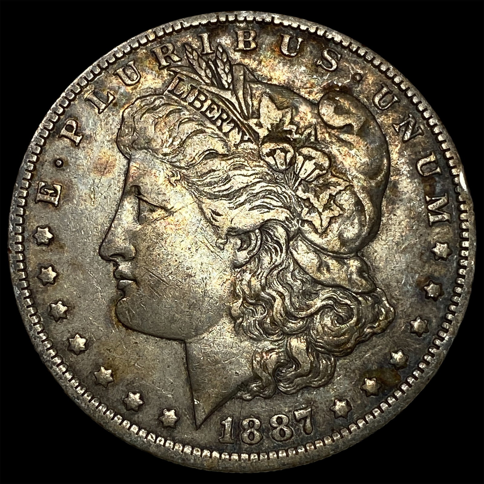 1887-O Silver Morgan Dollar LIGHTLY CIRCULATED: 1887-O Silver Morgan Dollar LIGHTLY CIRCULATED