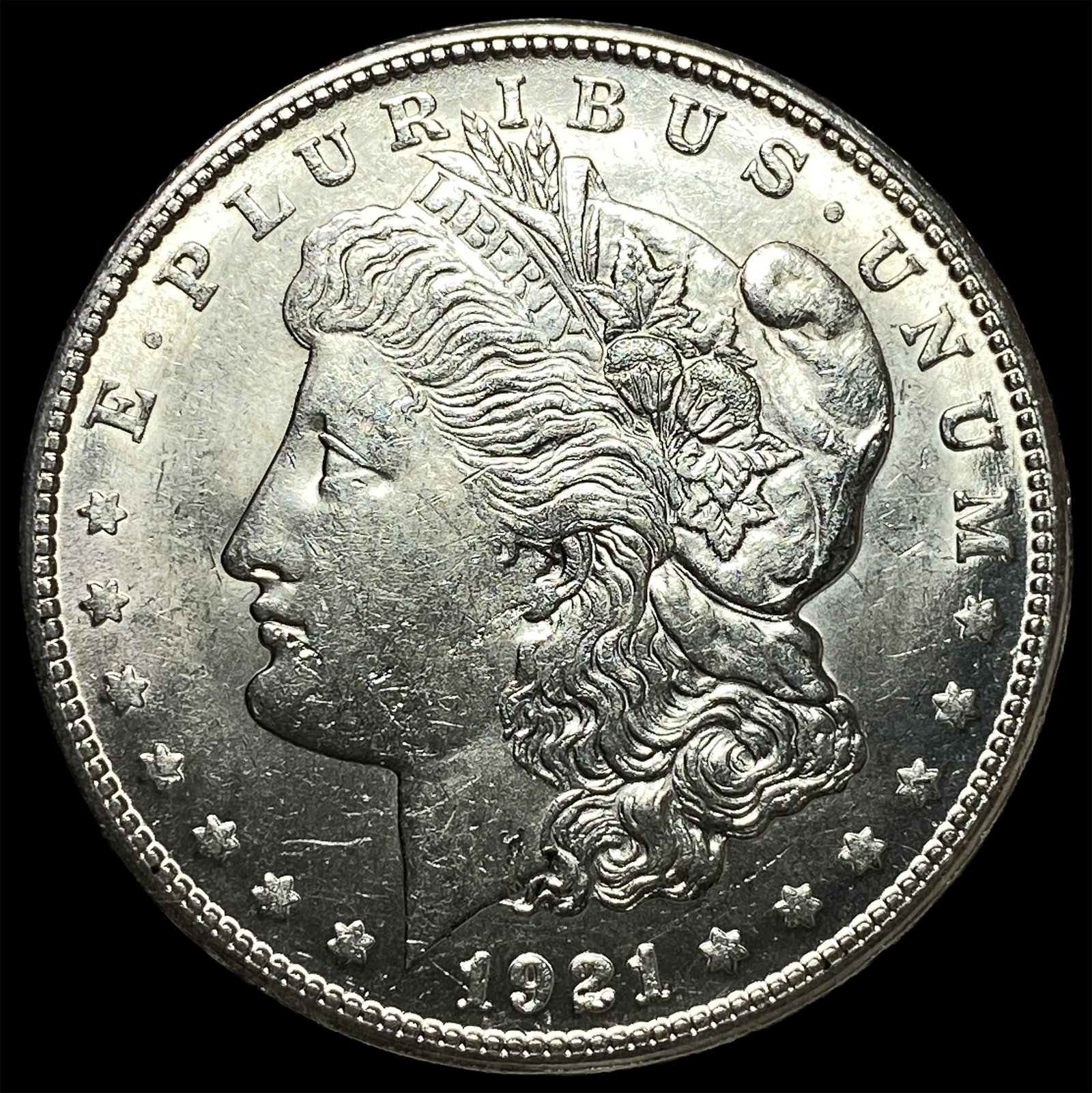 1921-S Silver Morgan Dollar UNCIRCULATED: 1921-S Silver Morgan Dollar UNCIRCULATED