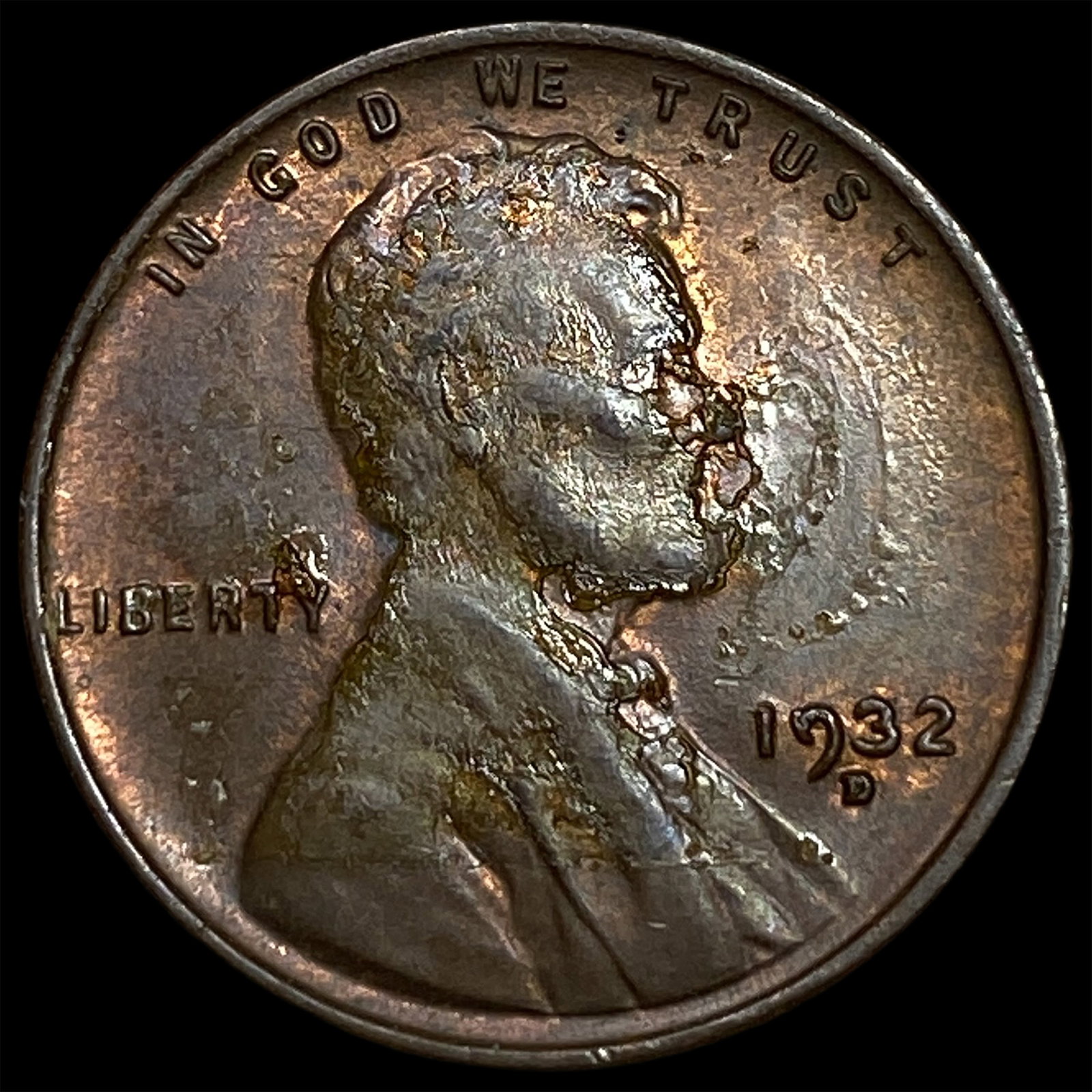 1932-D Lincoln Wheat Cent CHOICE BU: 1932-D Lincoln Wheat Cent CHOICE BU